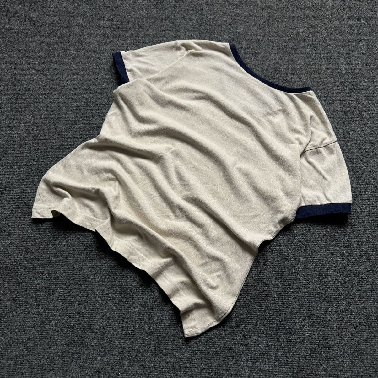 Adidas VTG Women’s V Neck T-shirts Small Logo Size M Y2K Trashed 00 Size M / US 6-8 / IT 42-44 - 6 Thumbnail