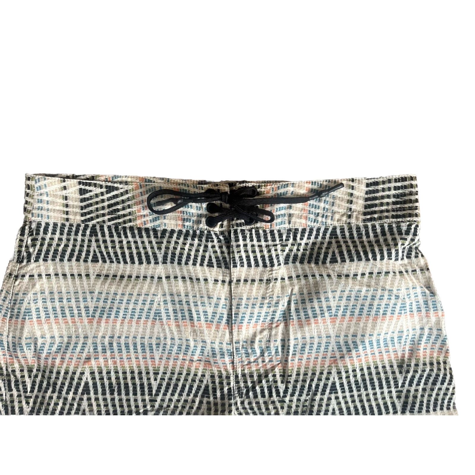 Outerknown VINTAGE OUTERKNOWN Geometric Pocket Swim Beach Surf Board Short 29 Size US 29 - 4 Thumbnail