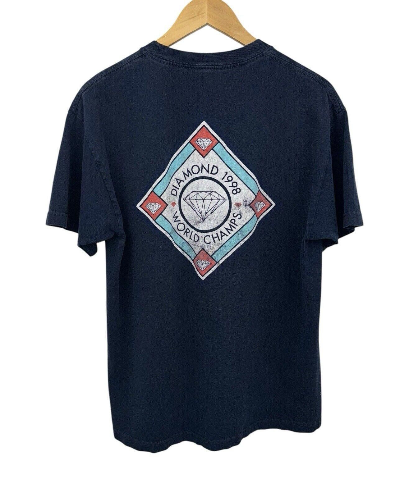 Diamond Supply Co. Vintage Diamond Supply Co 1998 World Champs Shirt Sz L RARE Size US L / EU 52-54 / 3 - 1 Thumbnail