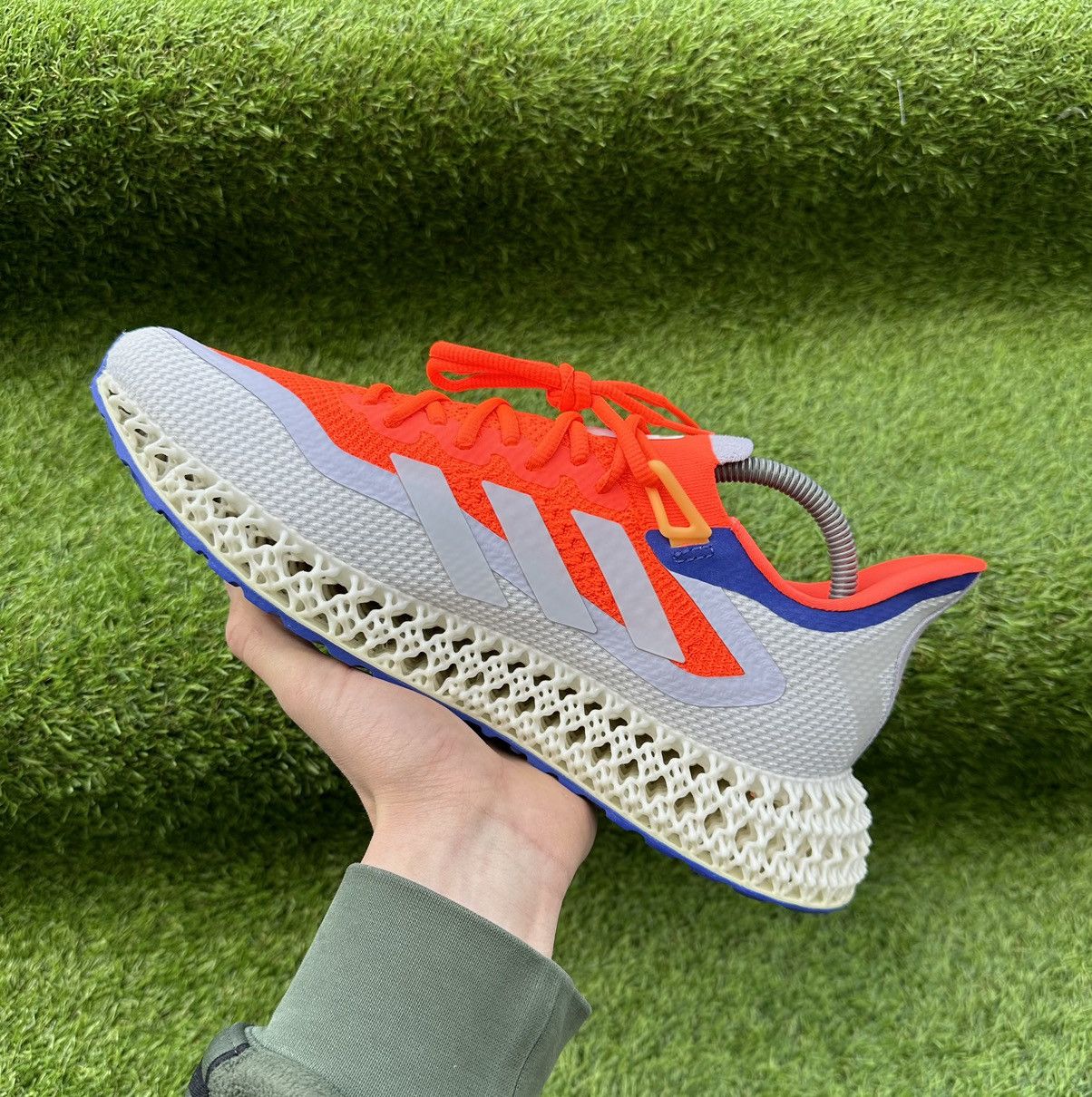 Adidas Running shoes Adidas 4DFWD 2 Solar red brand new mens shoes Size US 10 / EU 43 - 3 Thumbnail