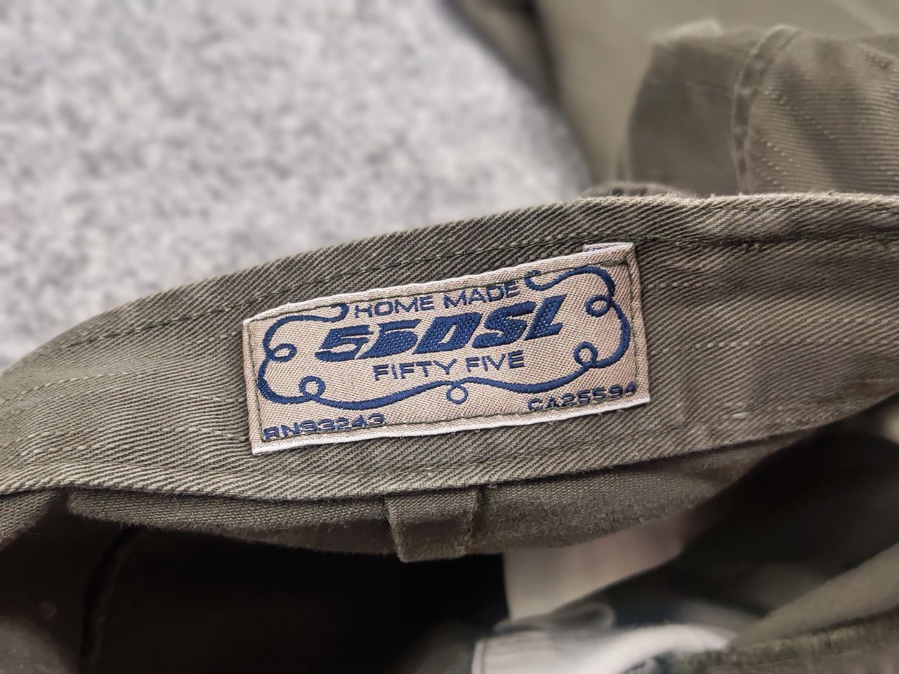 Diesel 55DSL by Diesel Vintage Military Baggu Green wide leg Pants Size US 34 / EU 50 - 16 Thumbnail