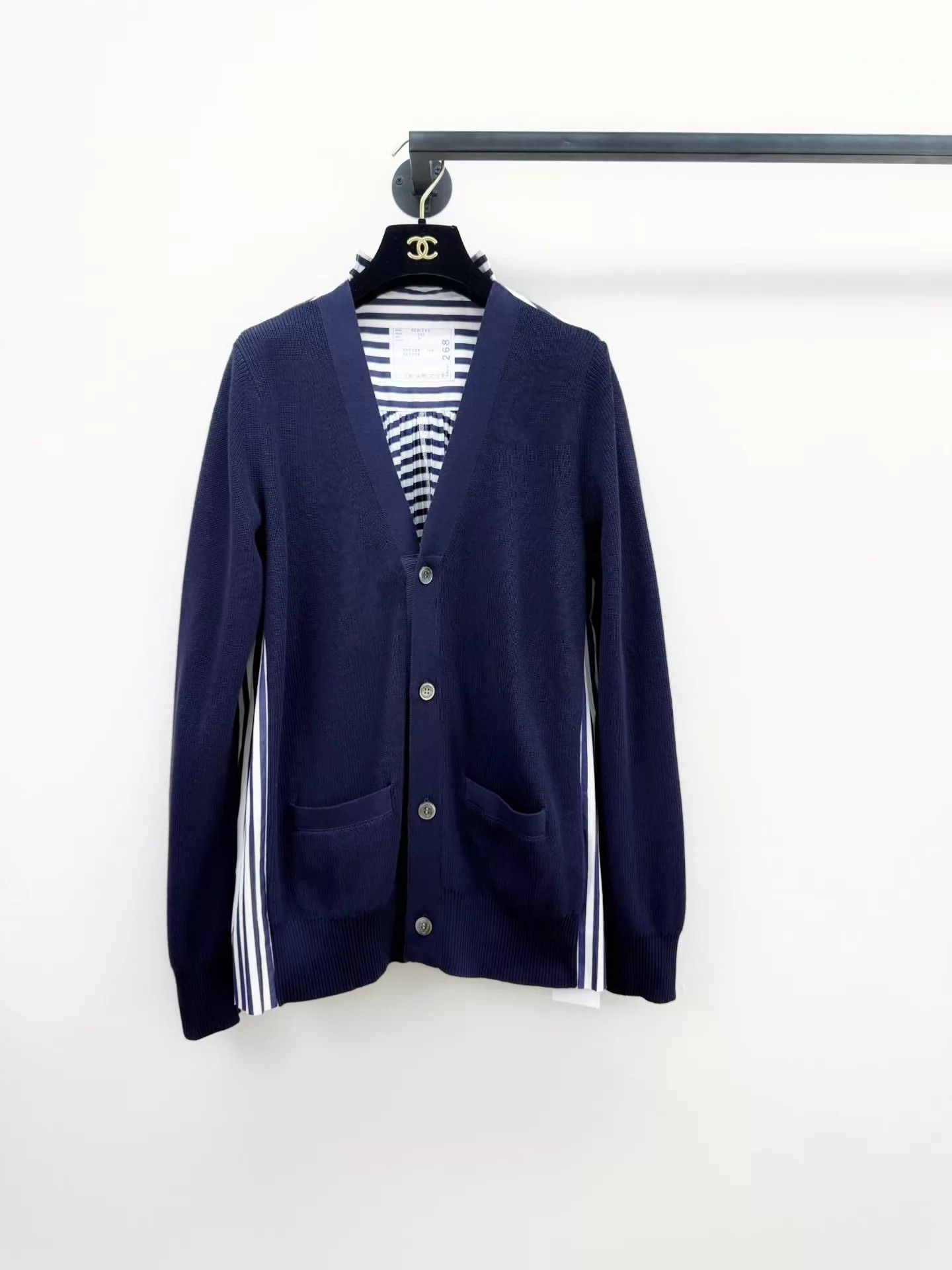 Sacai sacai knit panel shirt 3 Size L / US 10 / IT 46 - 1 Thumbnail