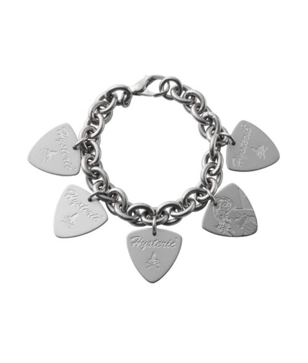 Hysteric Glamour HYSTERIC GLAMOUR WOMAN ON SKULL GUITAR PICK BRACELET stk Size ONE SIZE - 2 Thumbnail