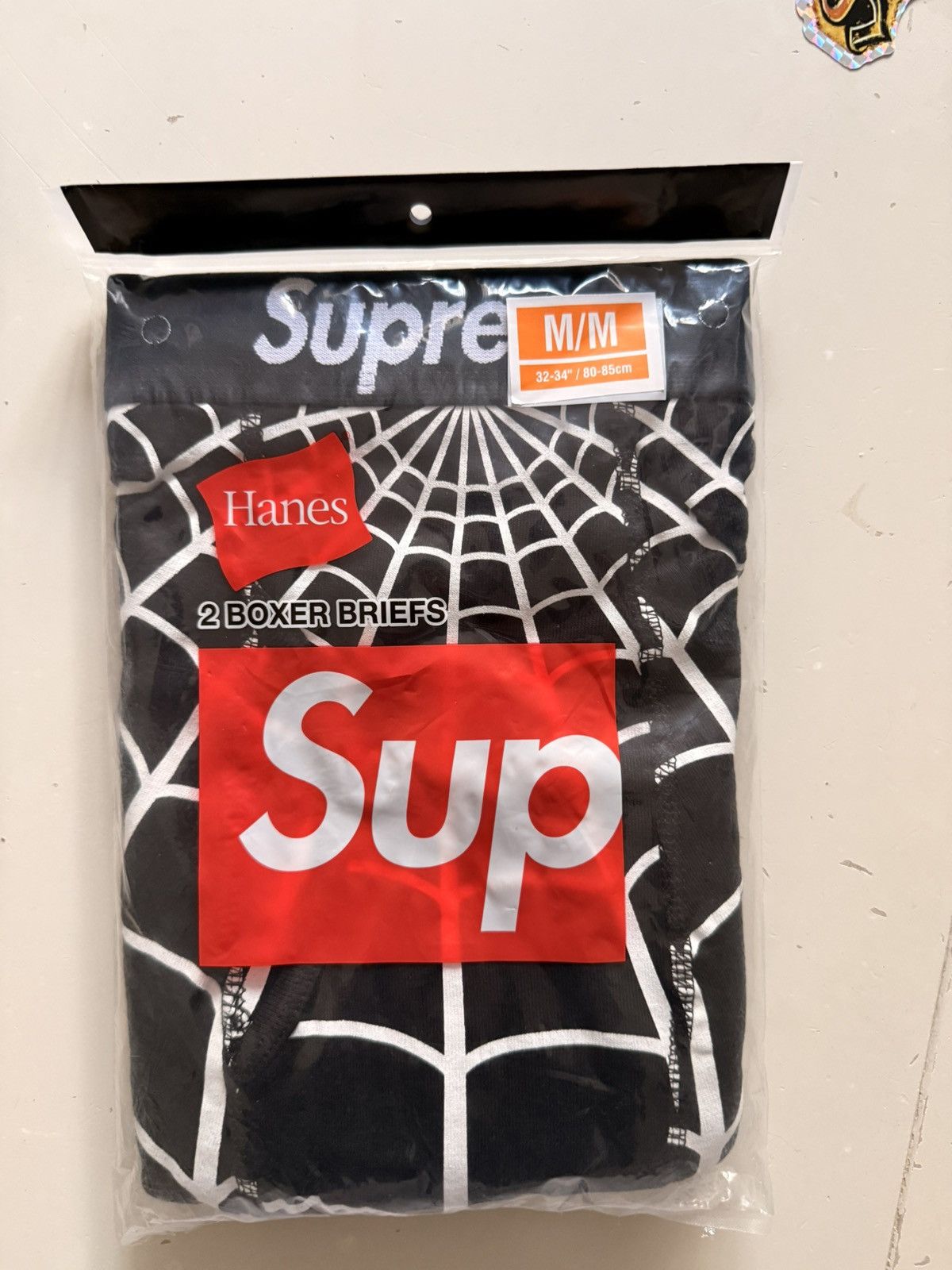 Hanes × Supreme Supreme Hanes Spider-Man Boxer Briefs (2 Pack) Size ONE SIZE - 1 Thumbnail