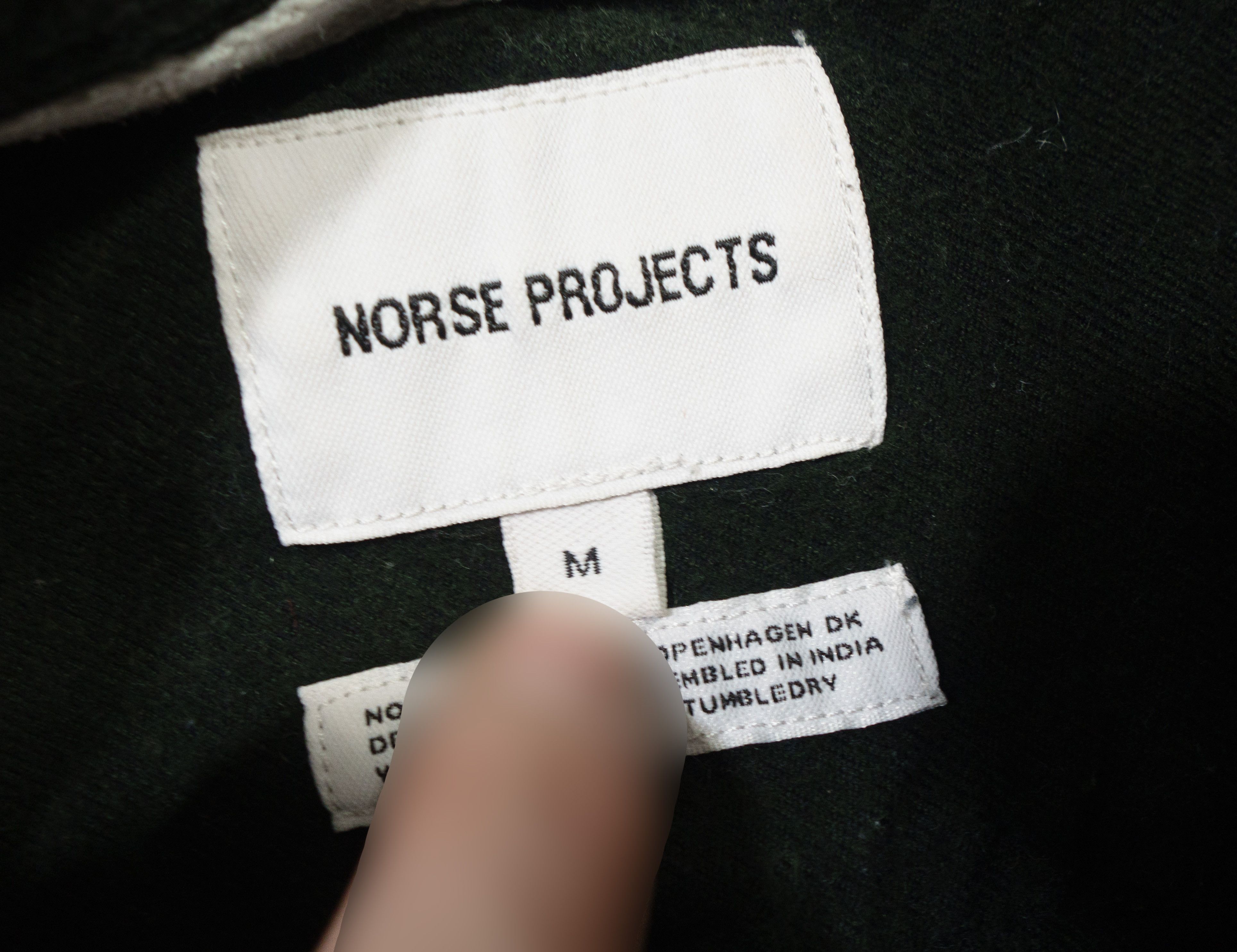 Norse Projects Anton Brushed Flannel Shirt Size US M / EU 48-50 / 2 - 7 Thumbnail