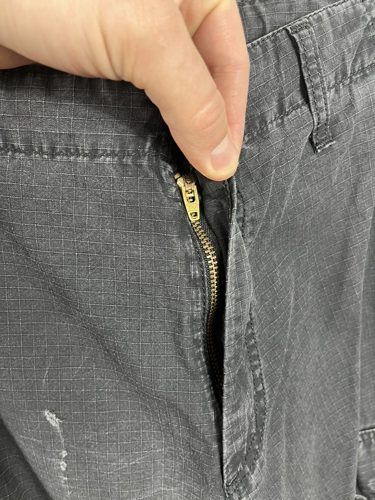 Carhartt Cargo Pants W30 L32 Distressed Black Workwear