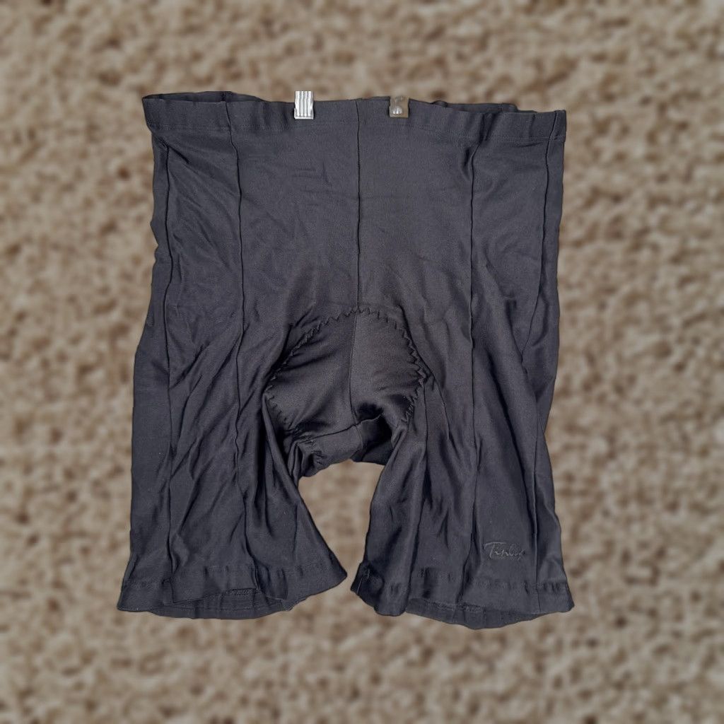Vintage Tinley Cycling Bike Shorts Mens XL Black Padded Chamois Athletic Activewear Size US 36 / EU 52 - 1 Thumbnail