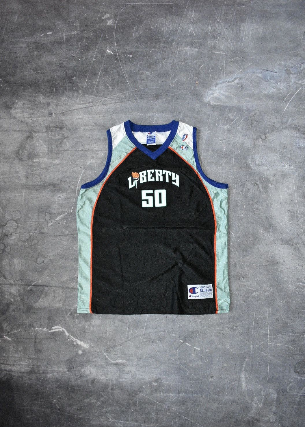 Champion × NBA × Vintage Vintage New York Liberty Rebecca Lobo WNBA Champion Jersey Size US XS / EU 42 / 0 - 2 Thumbnail