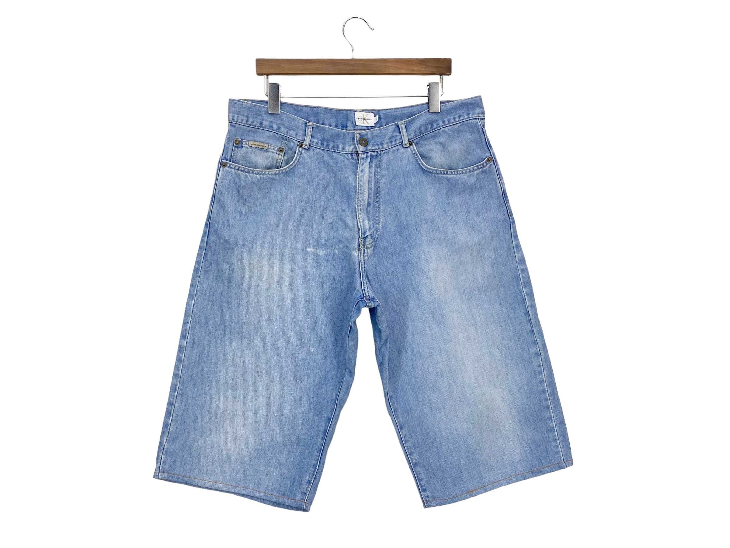 Calvin Klein Calvin Klein Short Jeans Dirty Blue Jeans Size US 36 / EU 52 - 2 Thumbnail