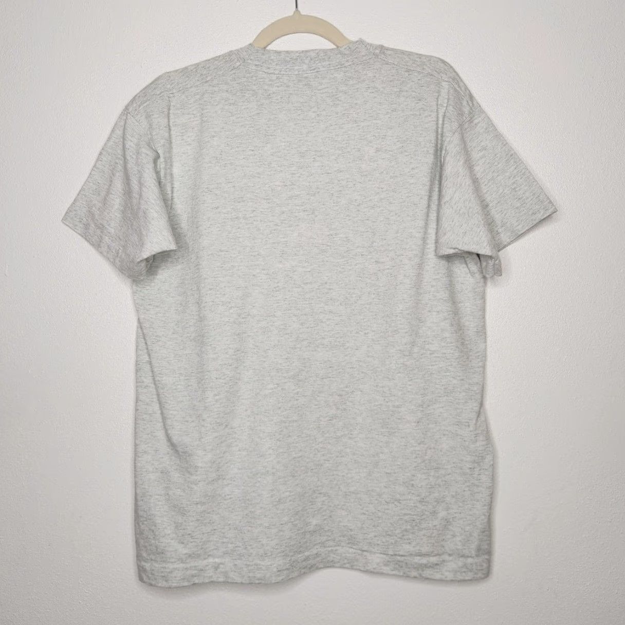 Fruit Of The Loom VINTAGE Allegheny Bureau Police Art Car Horse Gray Large Shirt Unisex Adults 90s Size US L / EU 52-54 / 3 - 6 Thumbnail