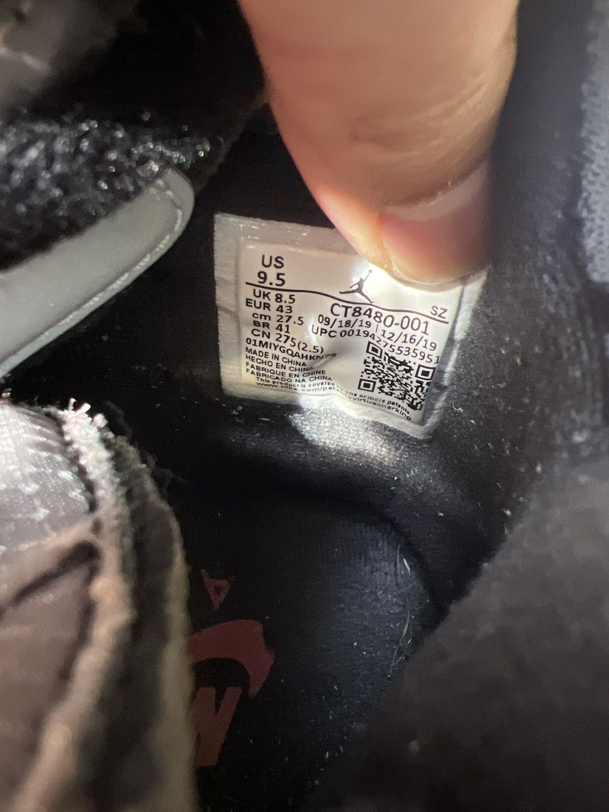 Jordan Brand × Off-White Nike OFF-WHITE x Air Jordan 5 Retro SP 'Muslin' CT8480-001 Size US 9.5 / EU 42-43 - 7 Thumbnail