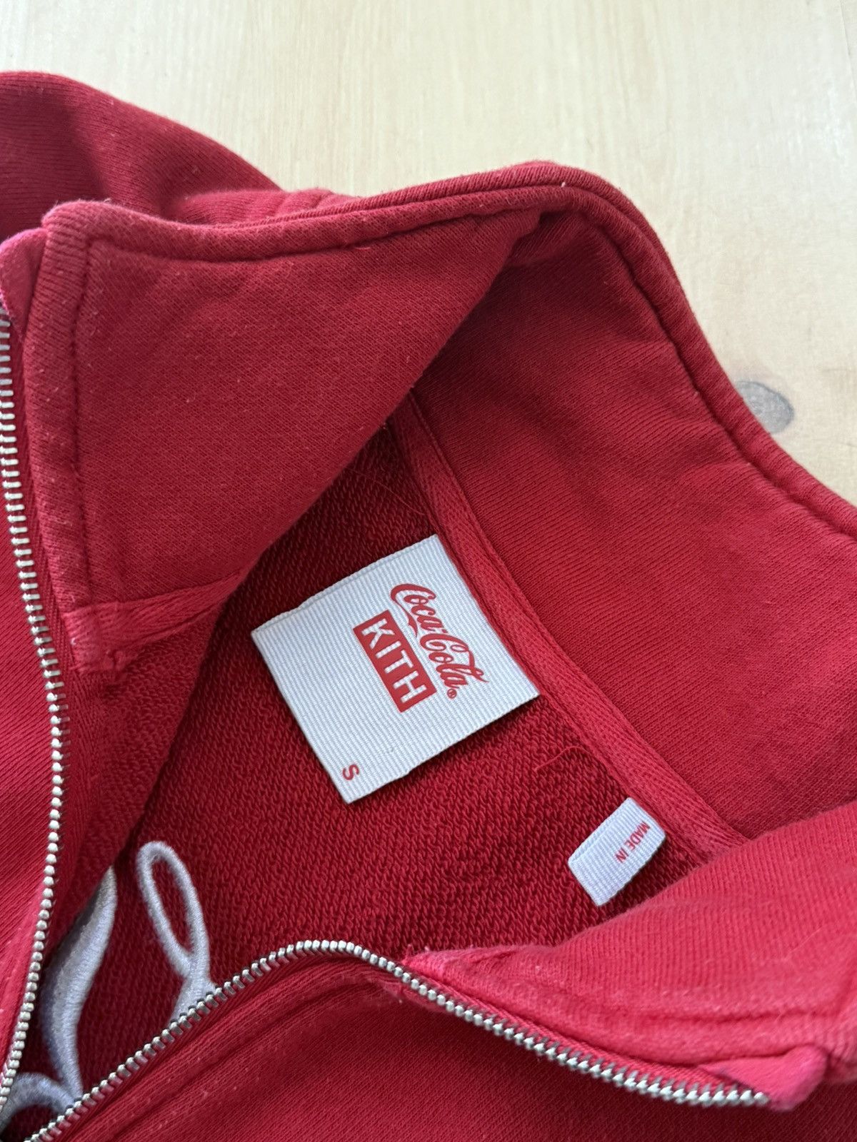 Coca Cola × Kith Kith x cocacola half zip crop top sweatshirt womens Size S / US 4 / IT 40 - 4 Thumbnail