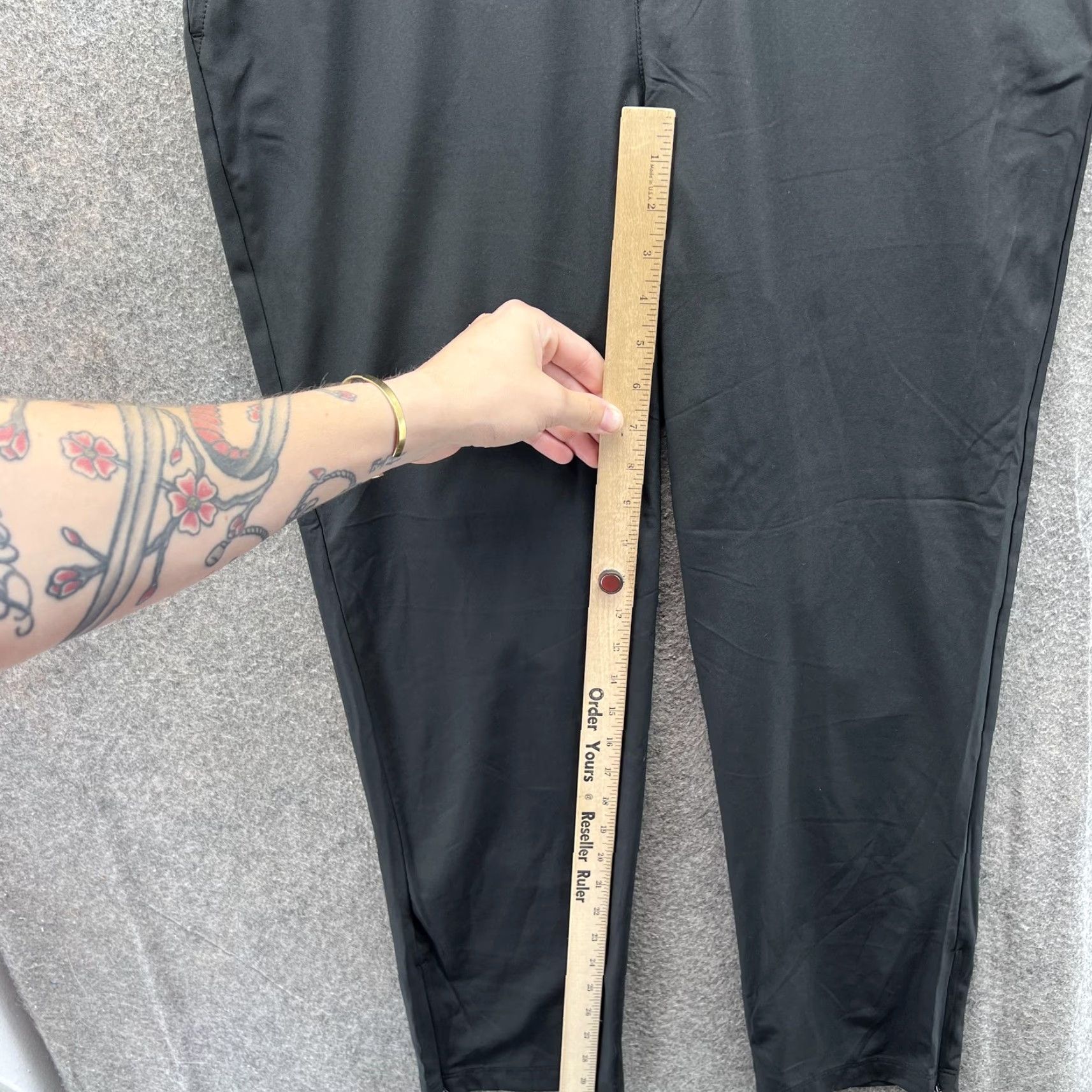 Tommy Bahama Tommy Bahama Sweatpants Pants Womens Large Black Everyday Active Knit Jogger Tapered Casual Size 36" / US 14 / IT 50 - 3 Thumbnail