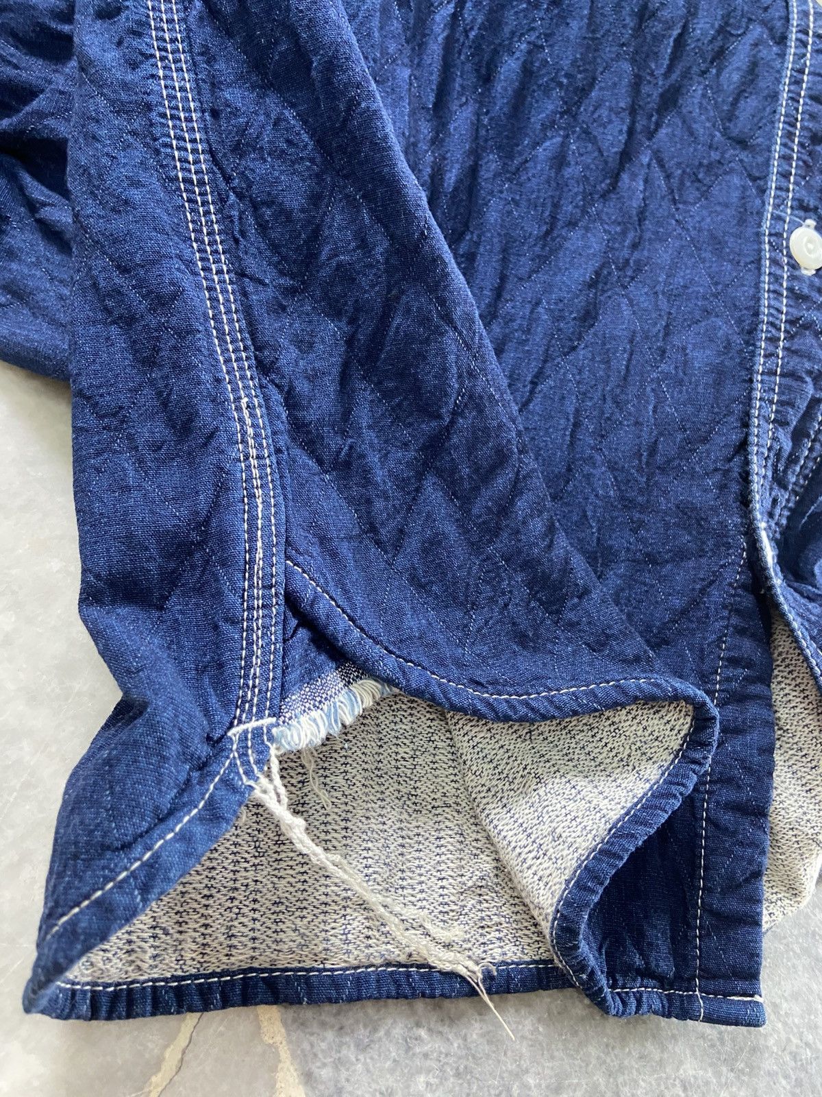 Japanese Brand × Vintage Houston Union Made denim Shirt Button Up Size US M / EU 48-50 / 2 - 10 Thumbnail