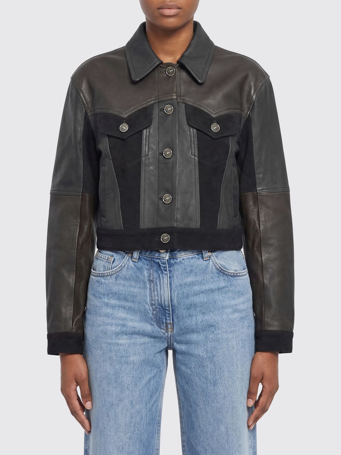 Versace Versace Jacket Woman Black Size M / US 6-8 / IT 42-44 - 1 Thumbnail