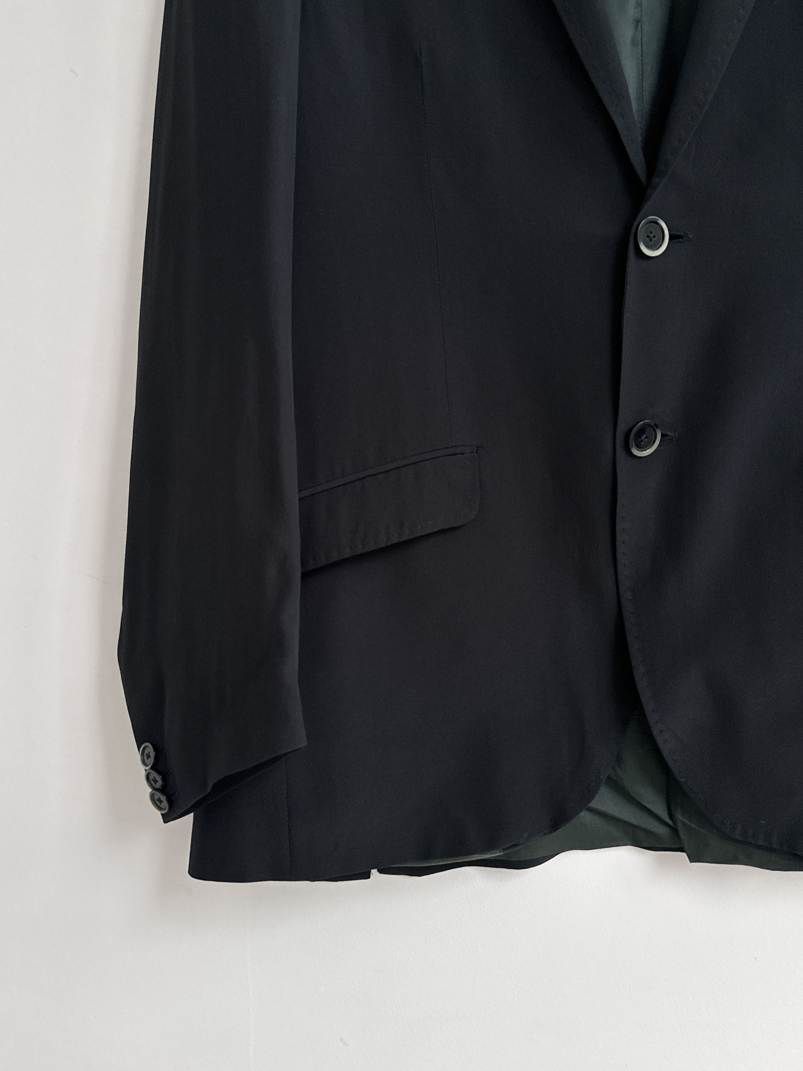 Etro Etro Black Blazer Size 54R - 5 Thumbnail