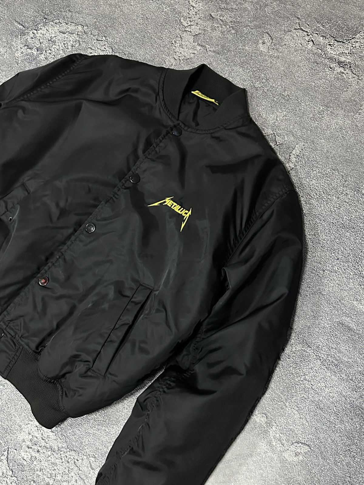 Metallica Metallica Selfridges 2017 Pushead Bomber Jacket Black Sz S Size US S / EU 44-46 / 1 - 13 Thumbnail
