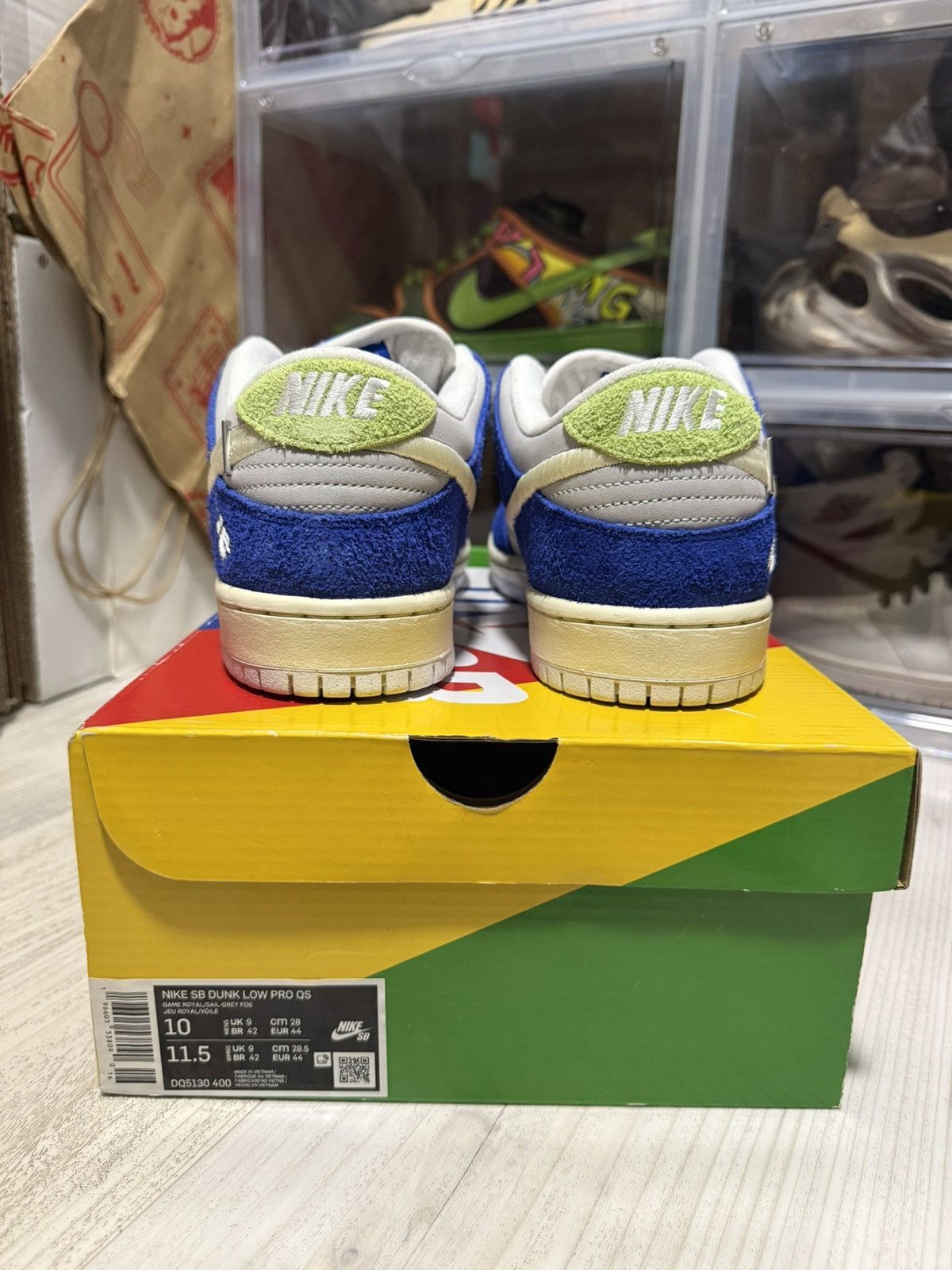 Nike SB Nike SB Dunk Low Fly Streetwear Gardenia Size US 10 / EU 43 - 5 Thumbnail