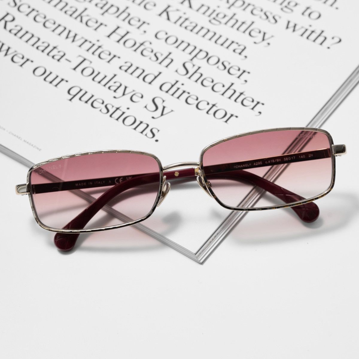 Chanel CHANEL 0CH4295 C4188H SUNGLASSES Size ONE SIZE - 6 Thumbnail