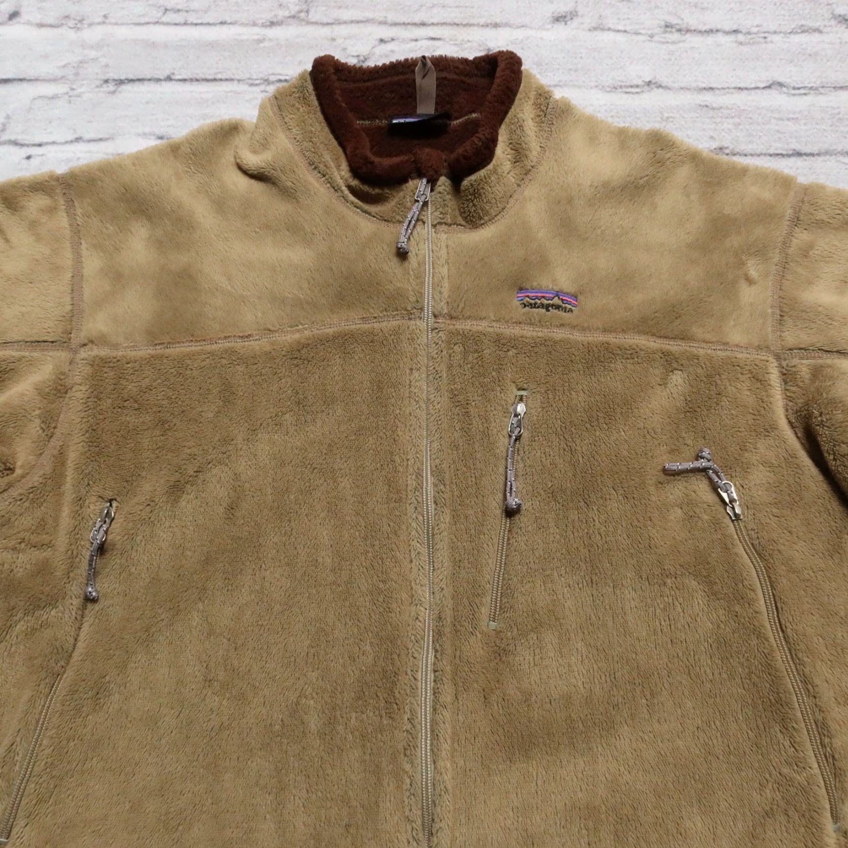 Patagonia VINTAGE Patagonia R4 Regulator Fleece Jacket - Light Green, Size XL, Men, Jacket Size US XL / EU 56 / 4 - 2 Thumbnail