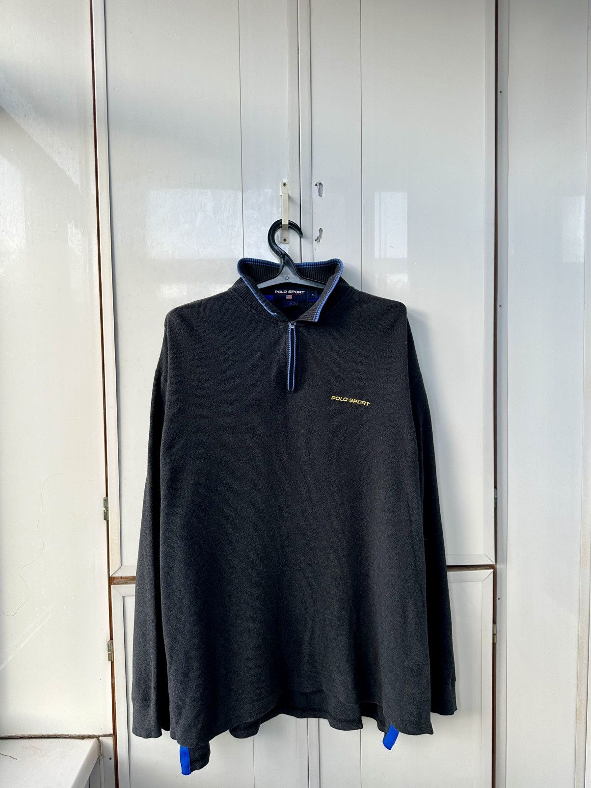 Polo Ralph Lauren Vintage Polo Ralph Sport Half-Zip Sweater Size US XL / EU 56 / 4 - 1 Thumbnail