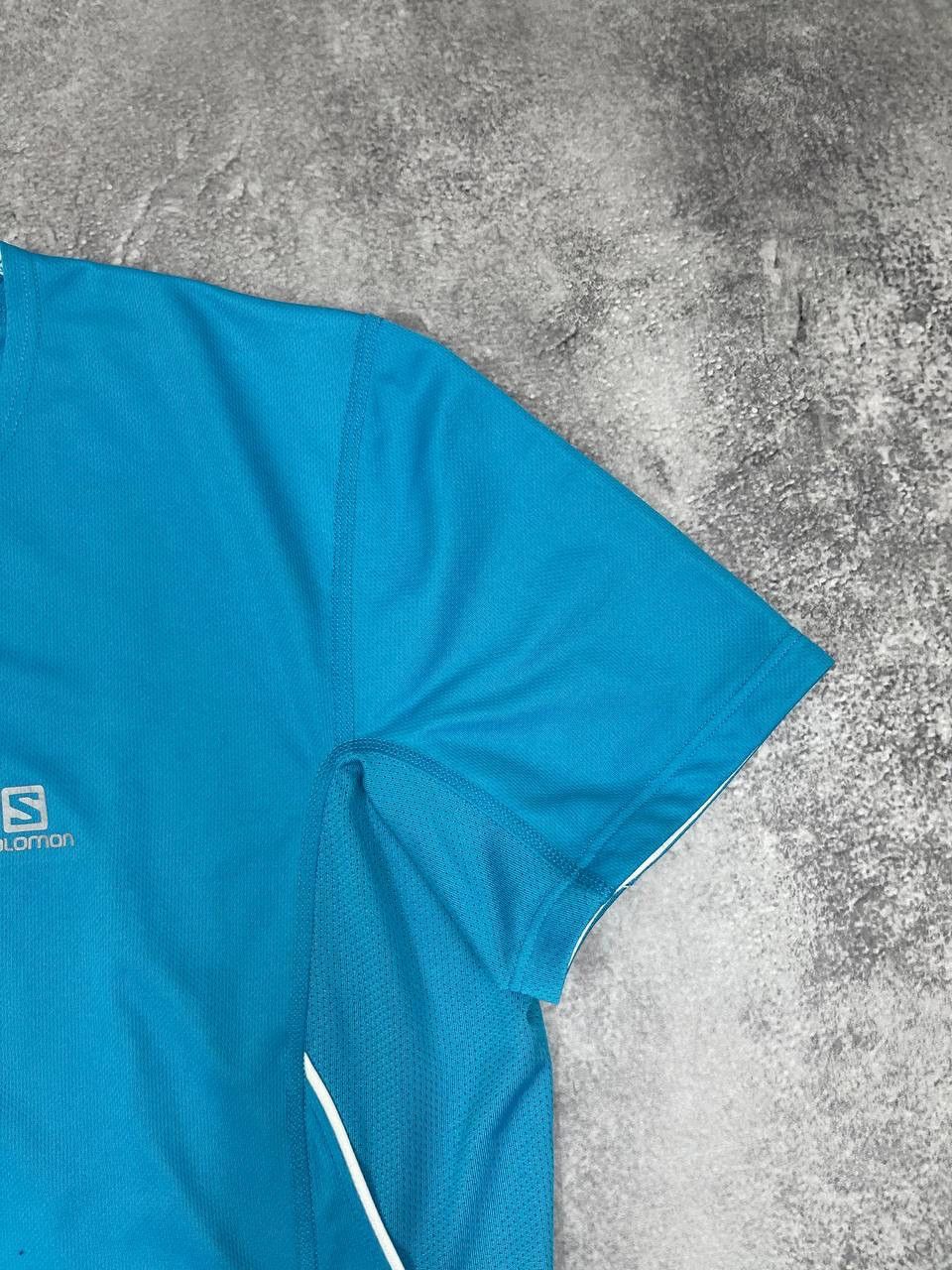 Salomon Salomon Women ActiLite Sports T-Shirt Running Training Blue Size L / US 10 / IT 46 - 3 Thumbnail