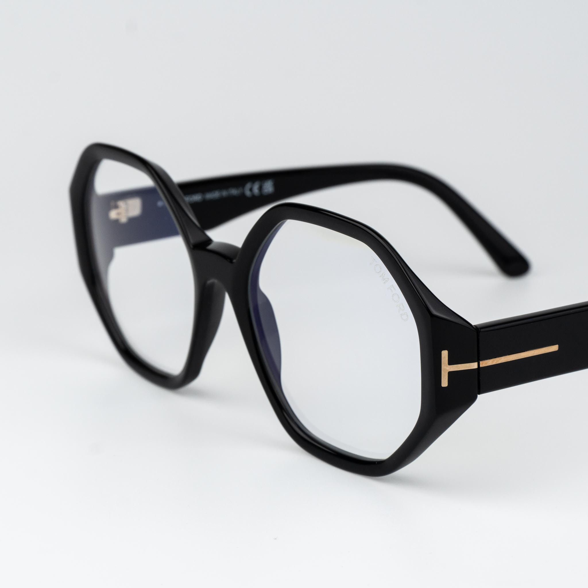 Tom Ford Tom Ford Woman Eyeglasses Round FT5967-B 001 NEW AUTHENTIC Size ONE SIZE - 5 Thumbnail