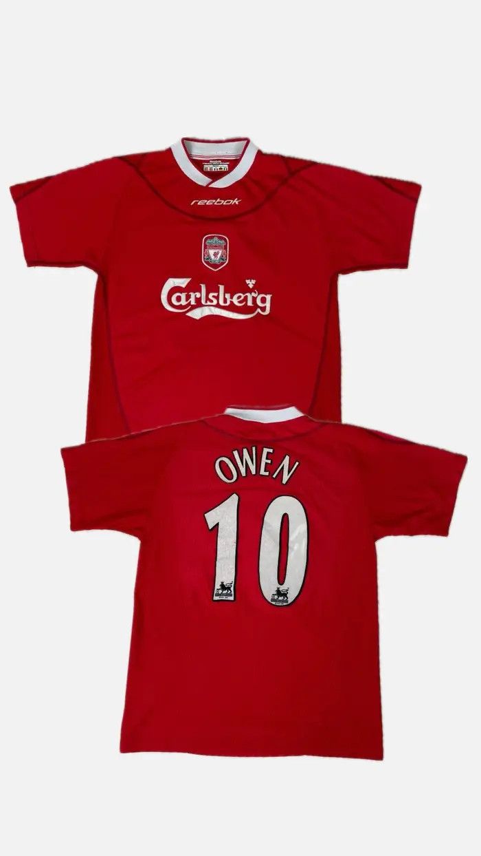 Reebok Reebok Liverpool 2002 2004 Owen #10 Home Shirt Soccer Jersey Size US S / EU 44-46 / 1 - 1 Thumbnail