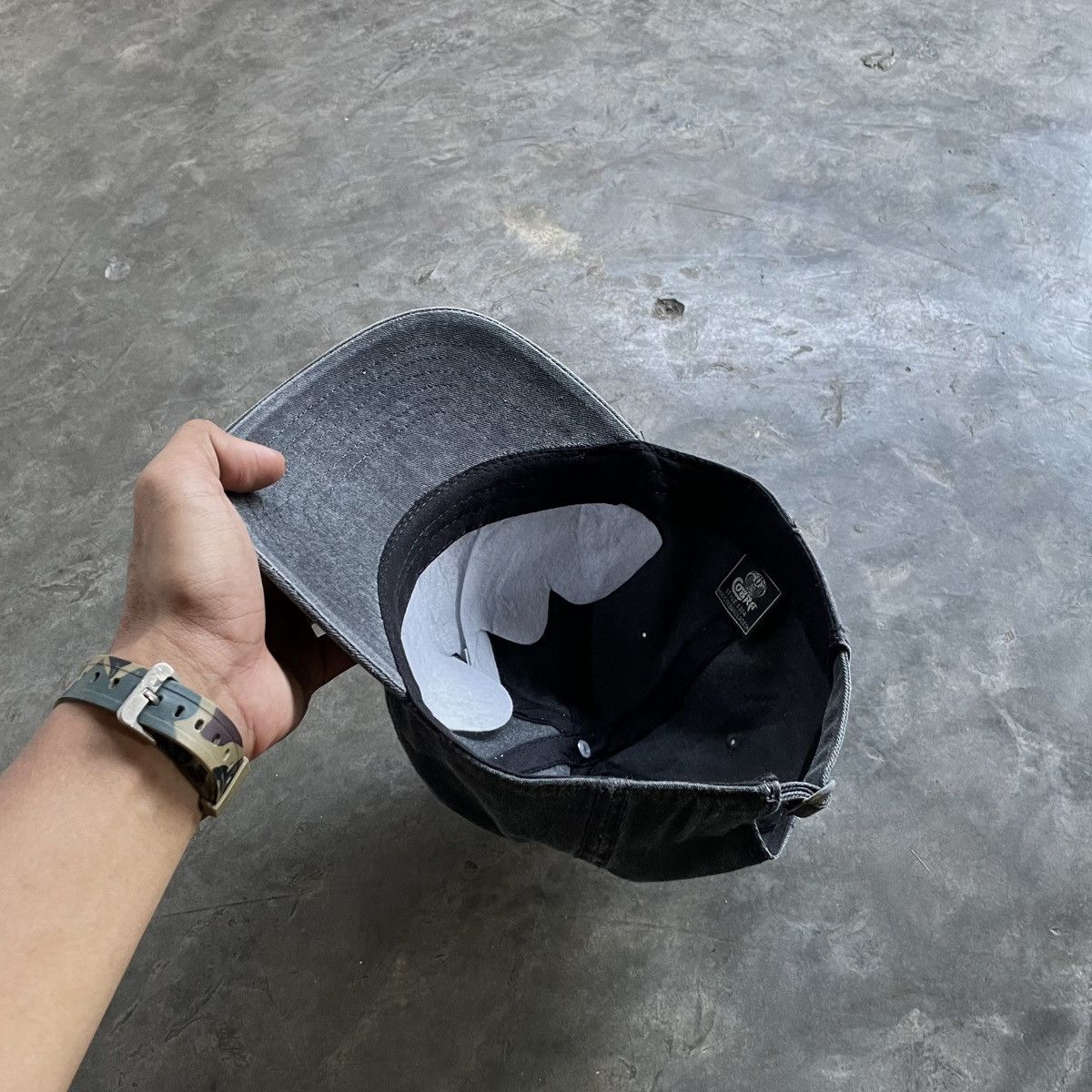 Cobra DD-214 ALUMNI VETERAN VTG GREY HAT!! Size ONE SIZE - 5 Thumbnail
