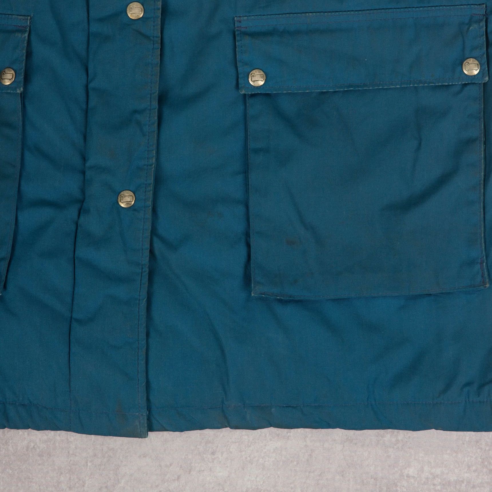 Vintage VINTAGE Woolrich Jacket Womens XL Blue Americana 80s Lined Wool Polyester Short Sleeve? Size XL / US 12-14 / IT 48-50 - 7 Thumbnail