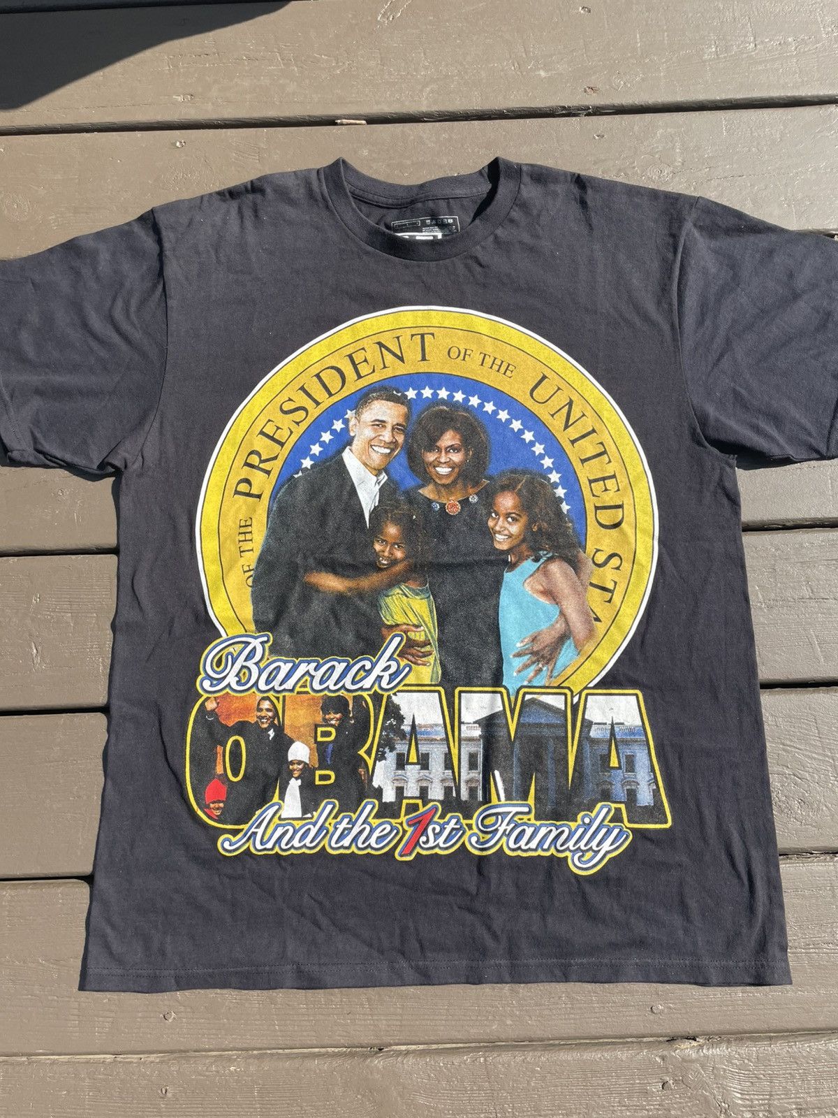Other Barack Obama Vintage Tee Size US L / EU 52-54 / 3 - 1 Thumbnail