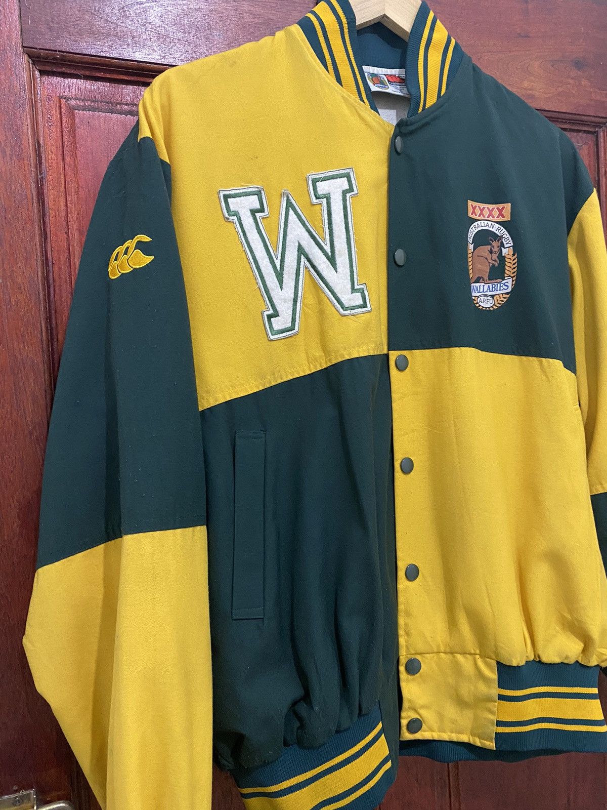 Canterbury of New Zealand Rare Vintage Canterbury Australia Wallabies Varsity Jacket Size US M / EU 48-50 / 2 - 5 Thumbnail