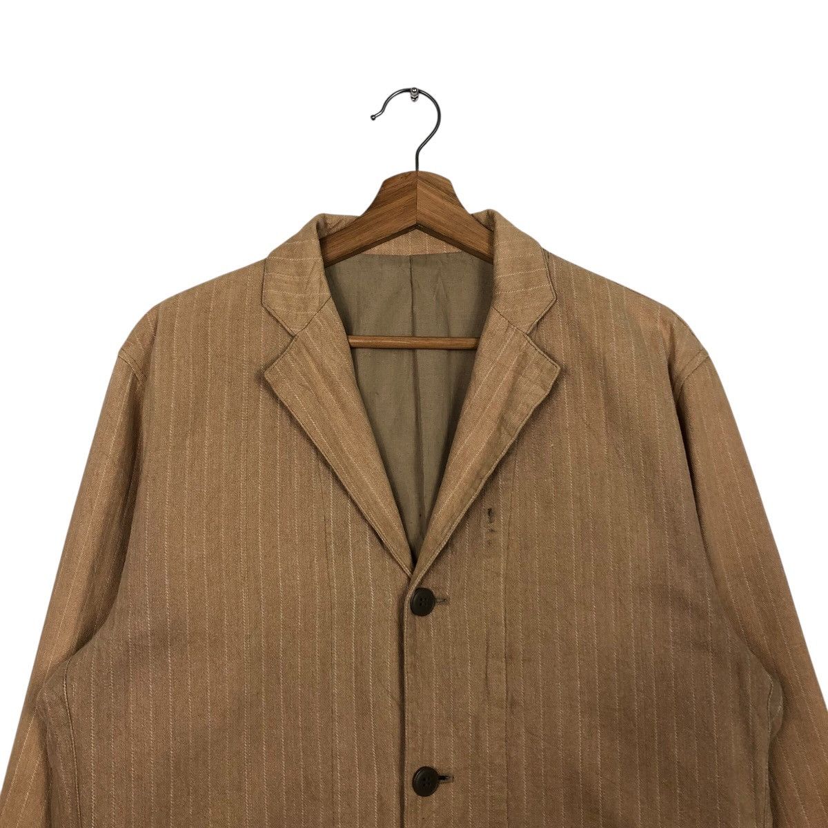 Japanese Brand 📌Vintage Hickory Chore Jacket Smith American Striped Size US L / EU 52-54 / 3 - 4 Thumbnail