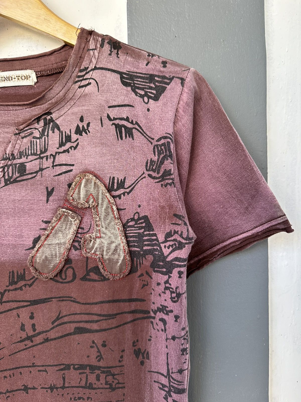 Japanese Brand CRAZY FADED DISTRESSED POEM TSHIRT SEDITIONARIES Size US S / EU 44-46 / 1 - 3 Thumbnail