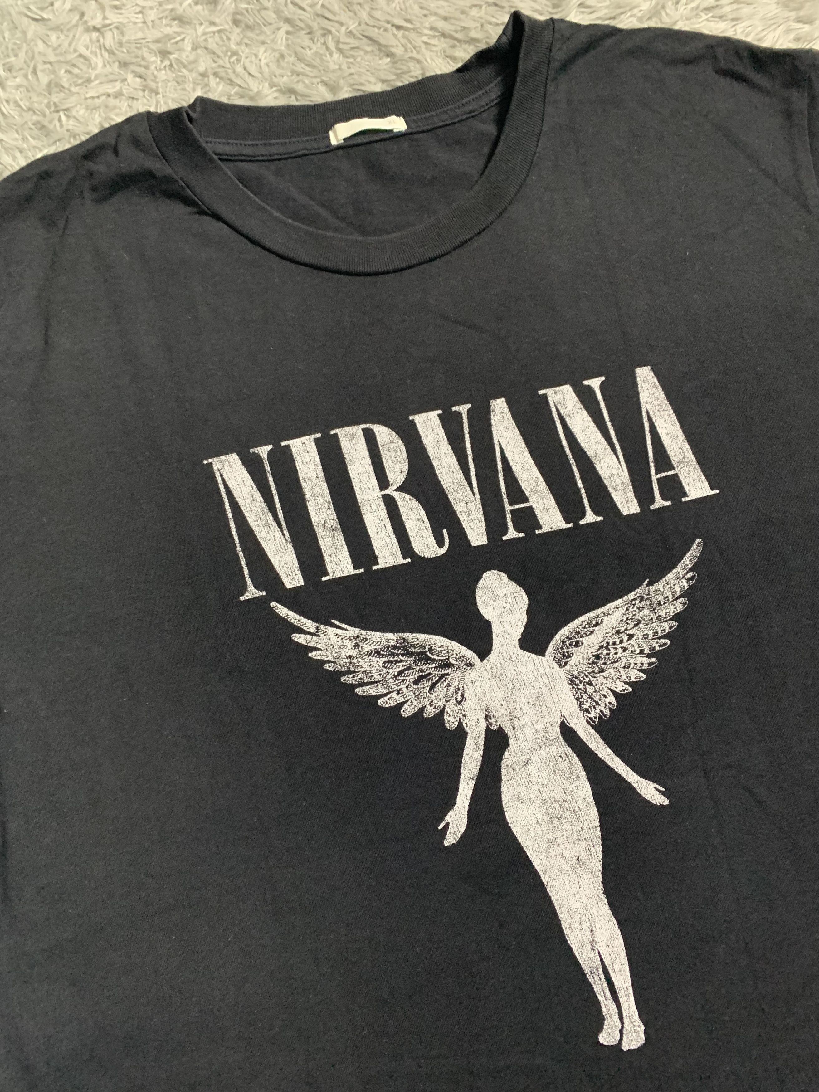 Vintage Nirvana In Utero t-shirt Size US XL / EU 56 / 4 - 1 Thumbnail