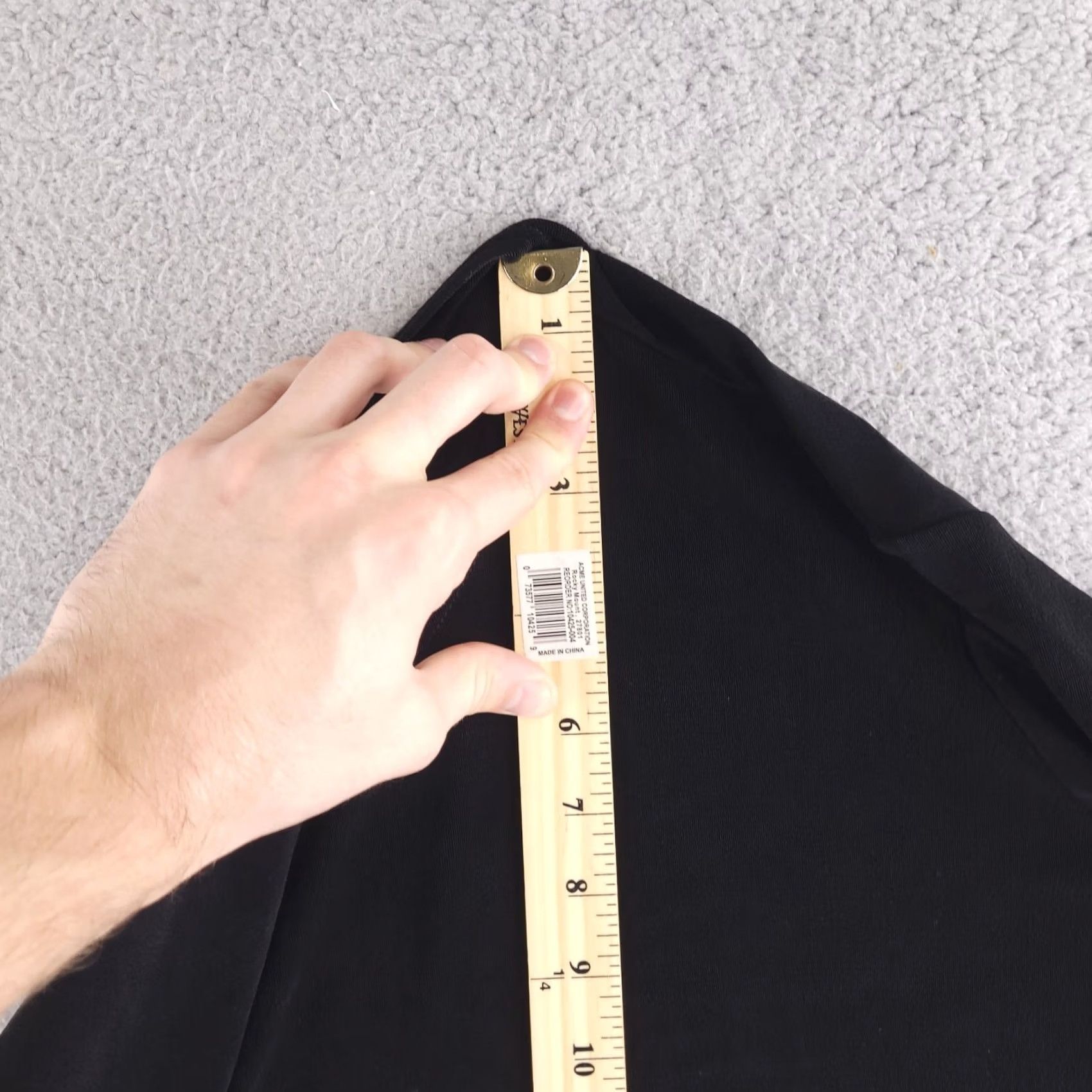FLAX FLAX Shirt Womens Black Acetate Lycra Blouse No Iron Stretch Vintage: No Size L / US 10 / IT 46 - 5 Thumbnail