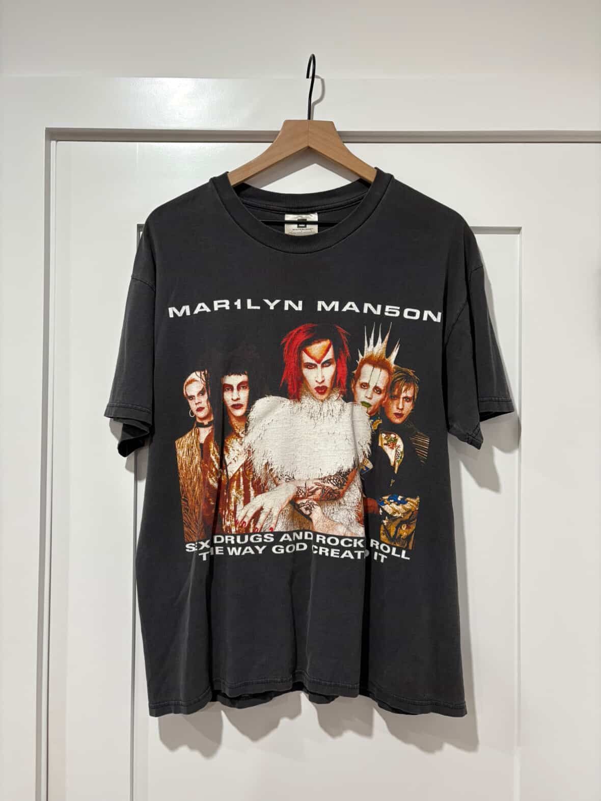 Other Vintage Manson Tee Size US M / EU 48-50 / 2 - 1 Thumbnail