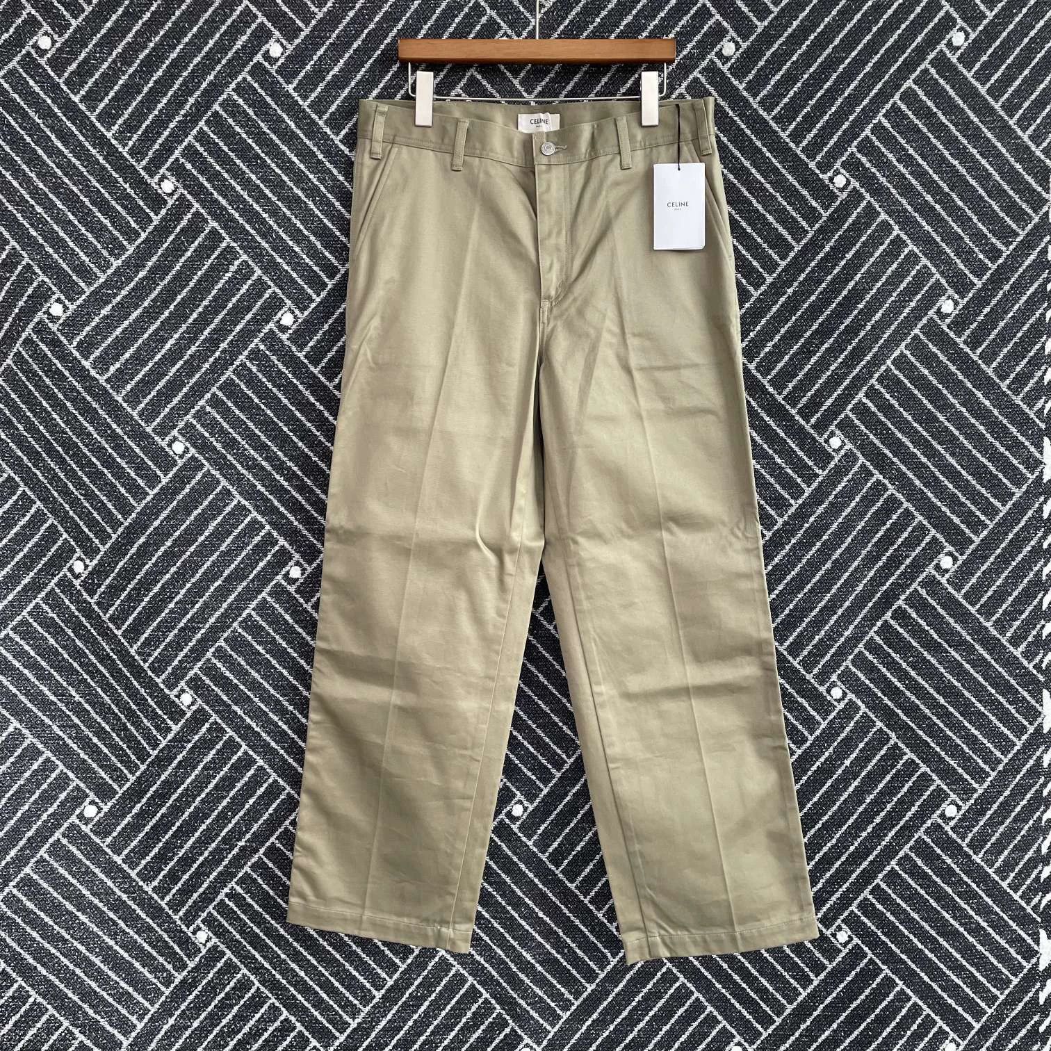 Celine Beige Casual Pants Size 32 Size US 32 / EU 48 - 1 Thumbnail
