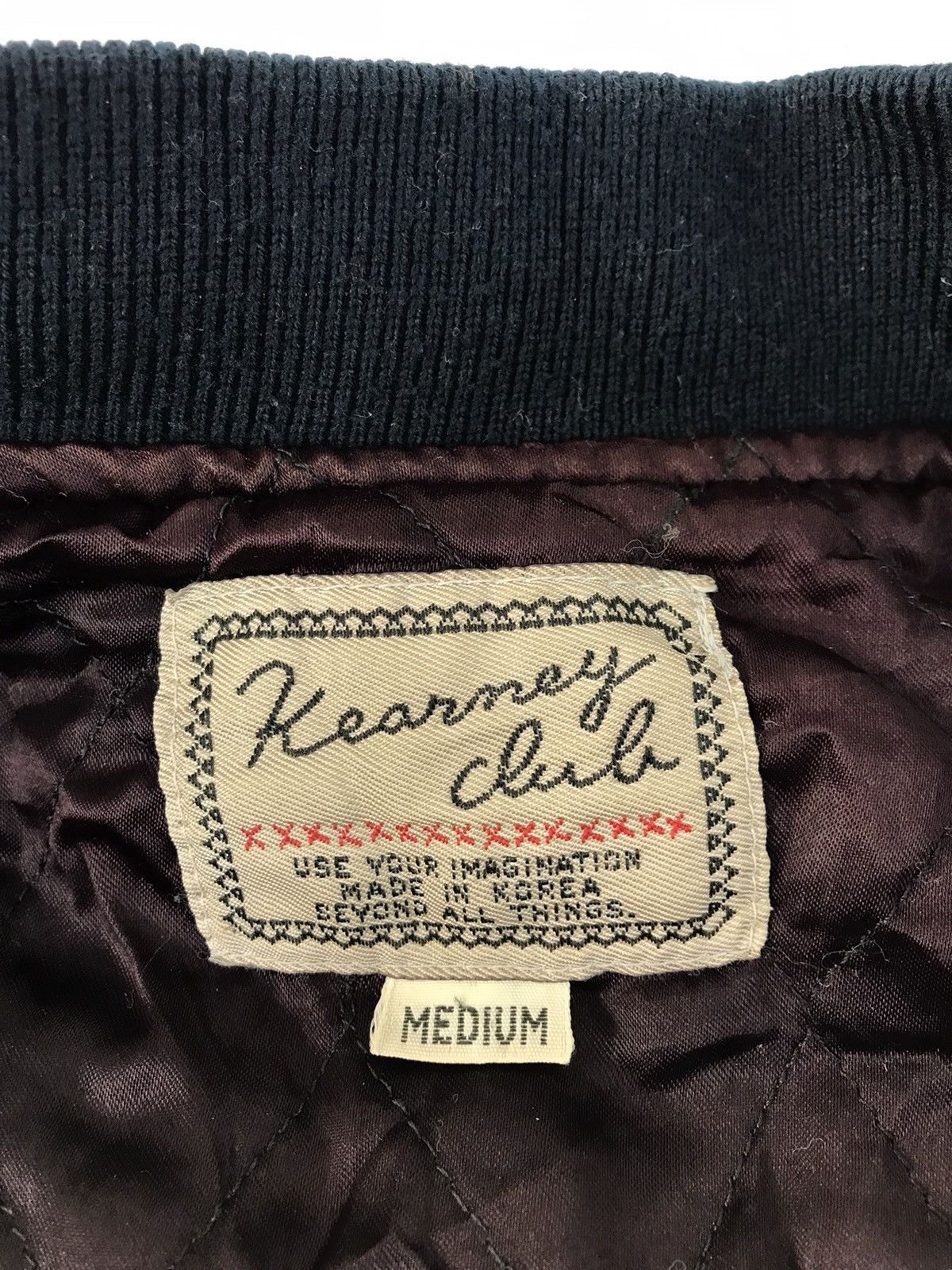 Japanese Brand Kearney House Club Member Simple Varsity Jacket Wool Sleeve Size US M / EU 48-50 / 2 - 6 Thumbnail