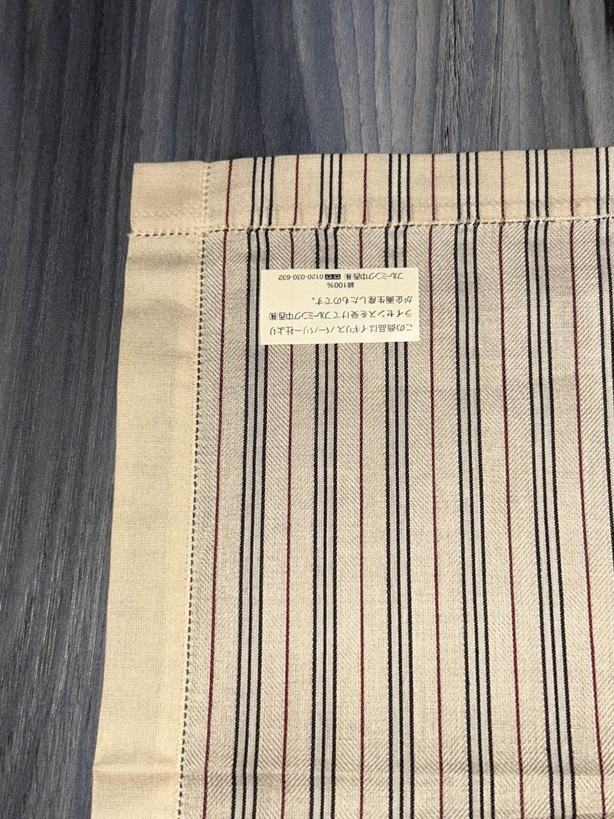 Burberry Burberry Nova Check Striped Cotton Handkerchief Size ONE SIZE - 6 Thumbnail