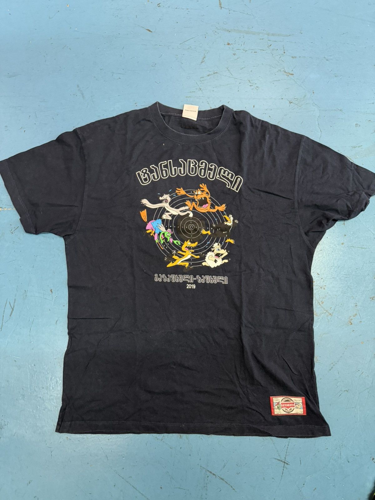 Vetements VETEMENTS 19” LOONEY TUNES TEE Size US L / EU 52-54 / 3 - 1 Thumbnail