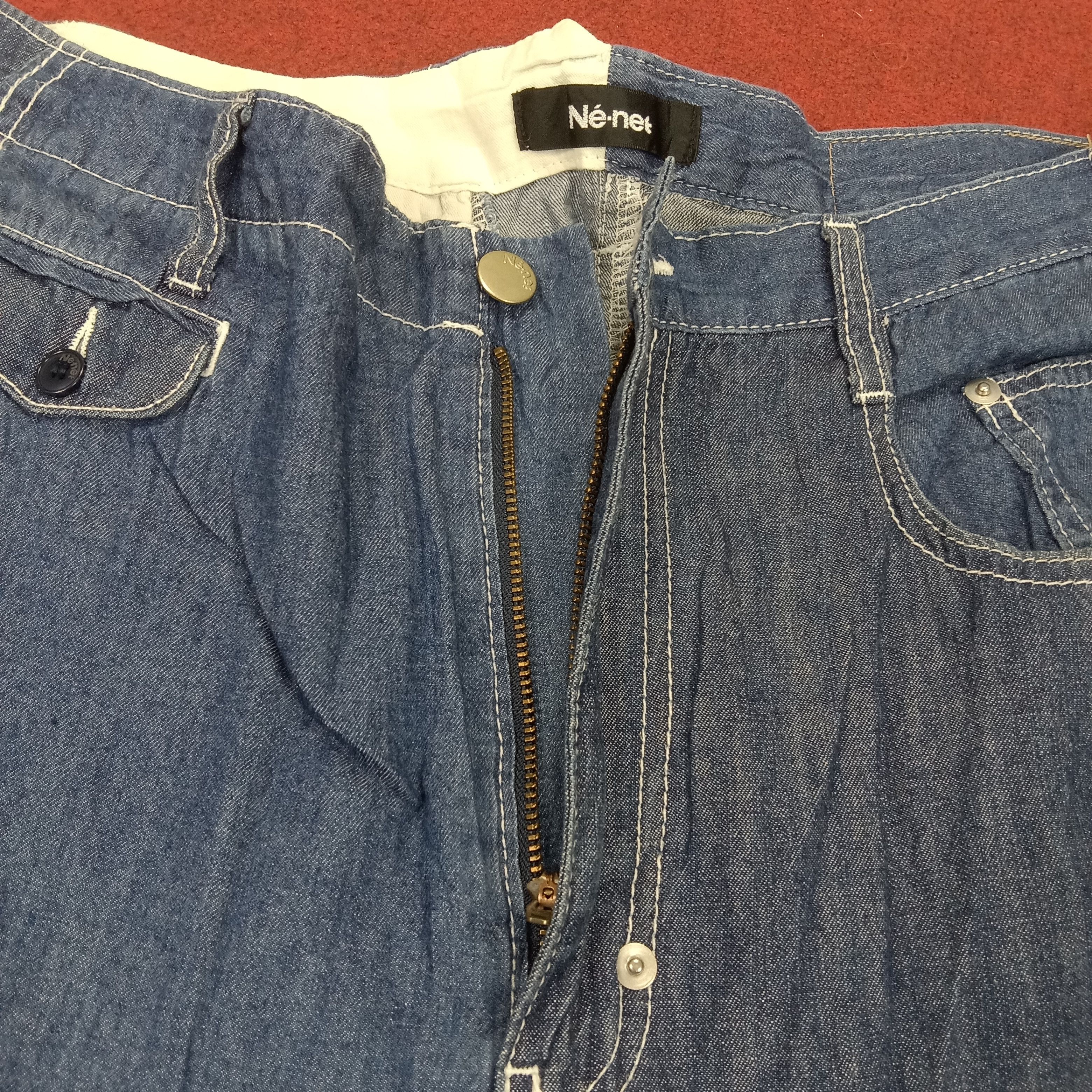Issey Miyake × Ne-Net × Vintage Ne Net Fashion Design Style Japanese Designer Pants Size US 31 - 12 Thumbnail