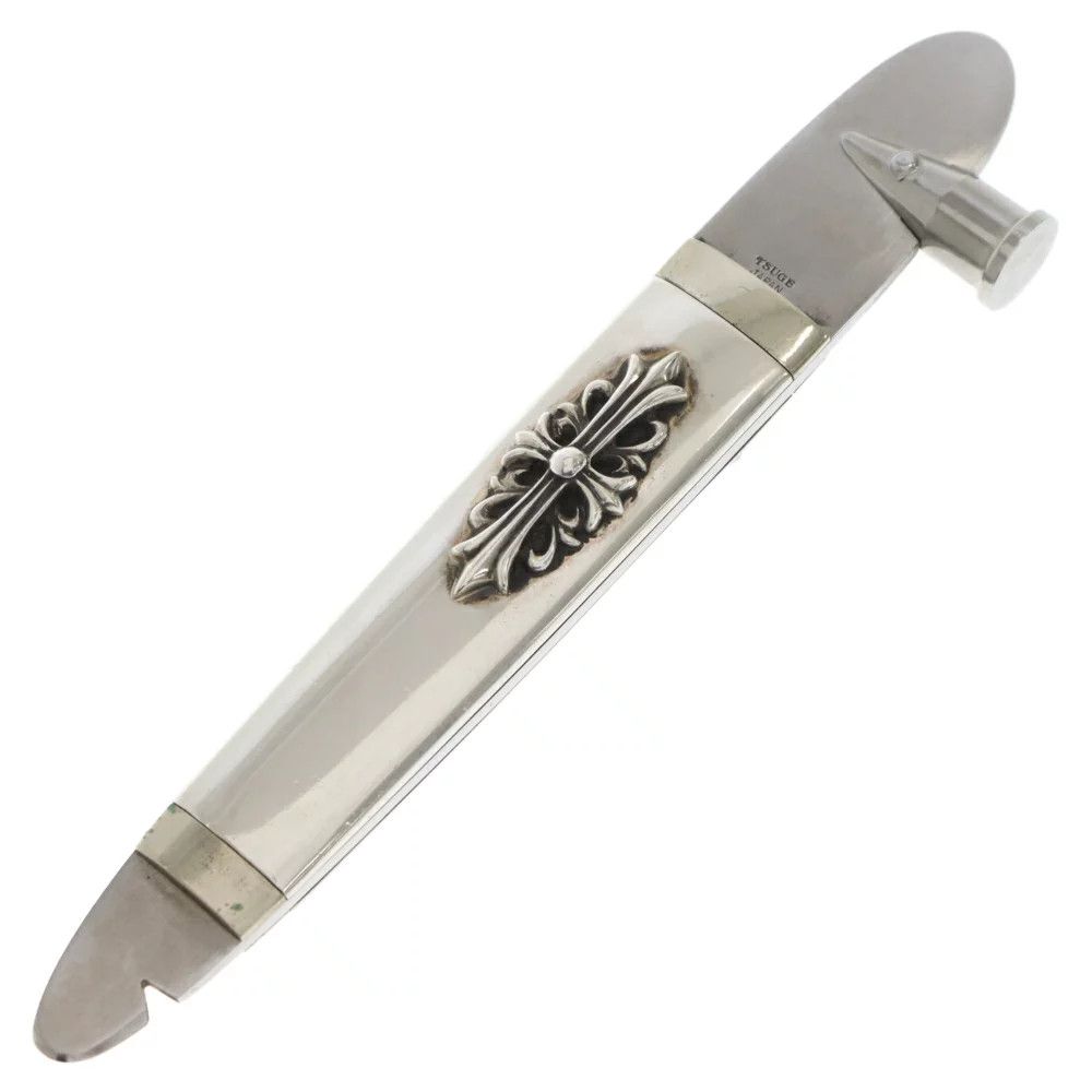 image of Chrome Hearts Cigar Box Opener in Silver, Men's