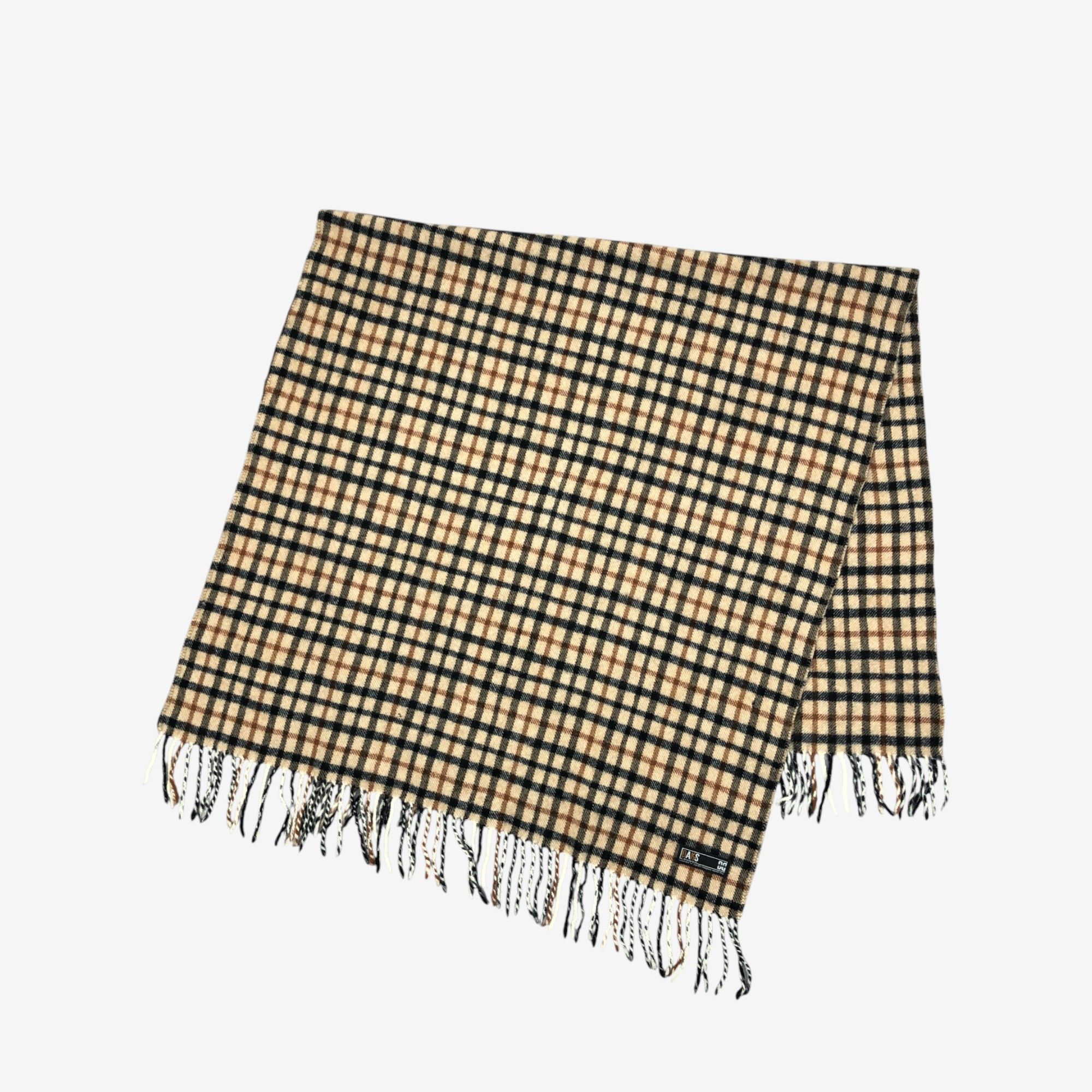 DAKS Vintage DAKS Scarf Muffler Wool Shawls Babushka Scarves Size ONE SIZE - 4 Thumbnail