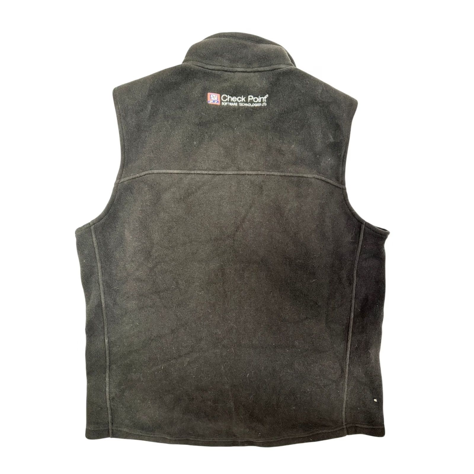 Patagonia VINTAGE? No. Patagonia Synchilla Fleece Vest Mens L Black Full Zip Checkpoint Tech Size US L / EU 52-54 / 3 - 2 Thumbnail