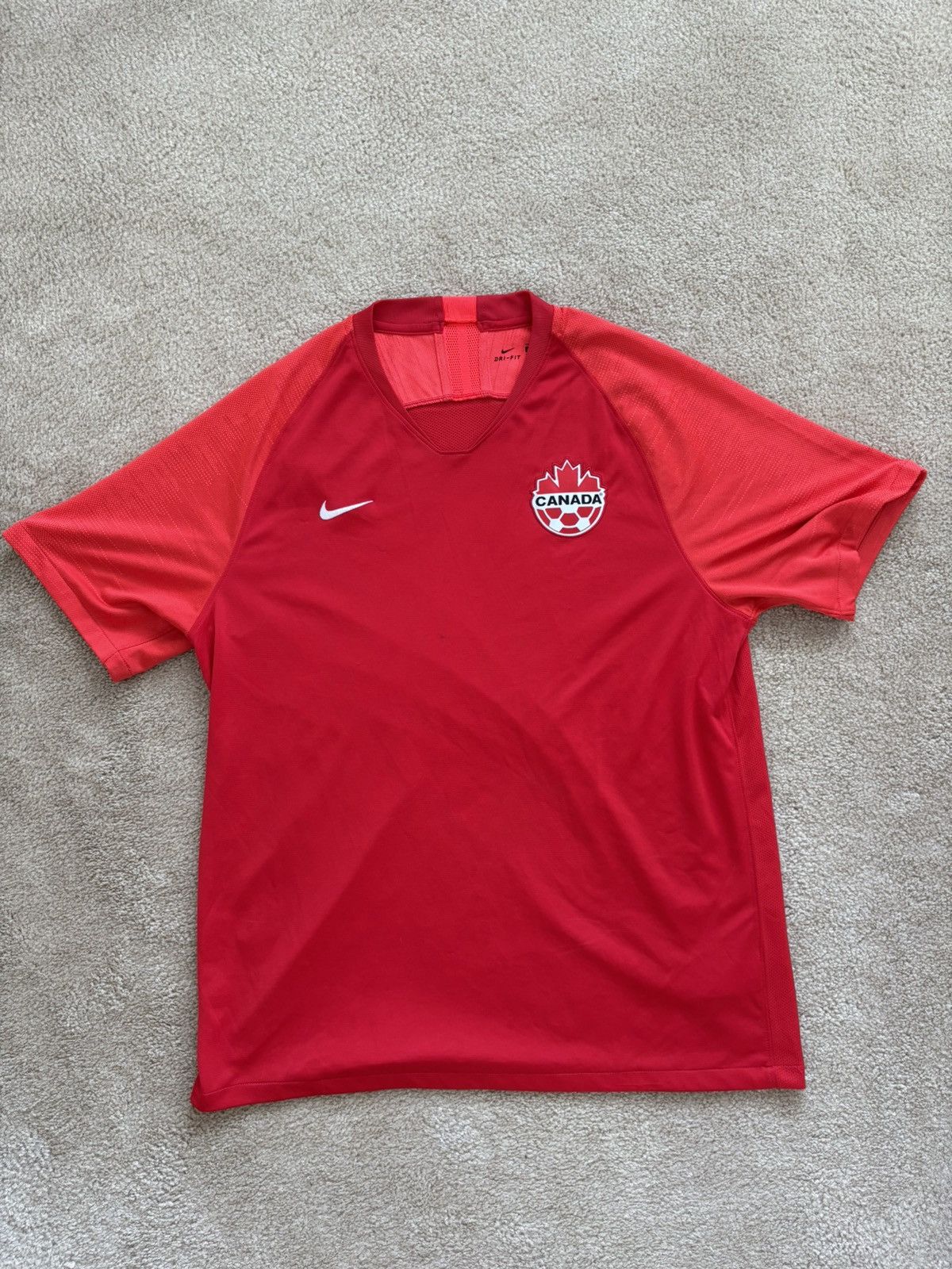 Nike Nike Canada Soccer Home Jersey Size US XL / EU 56 / 4 - 1 Thumbnail