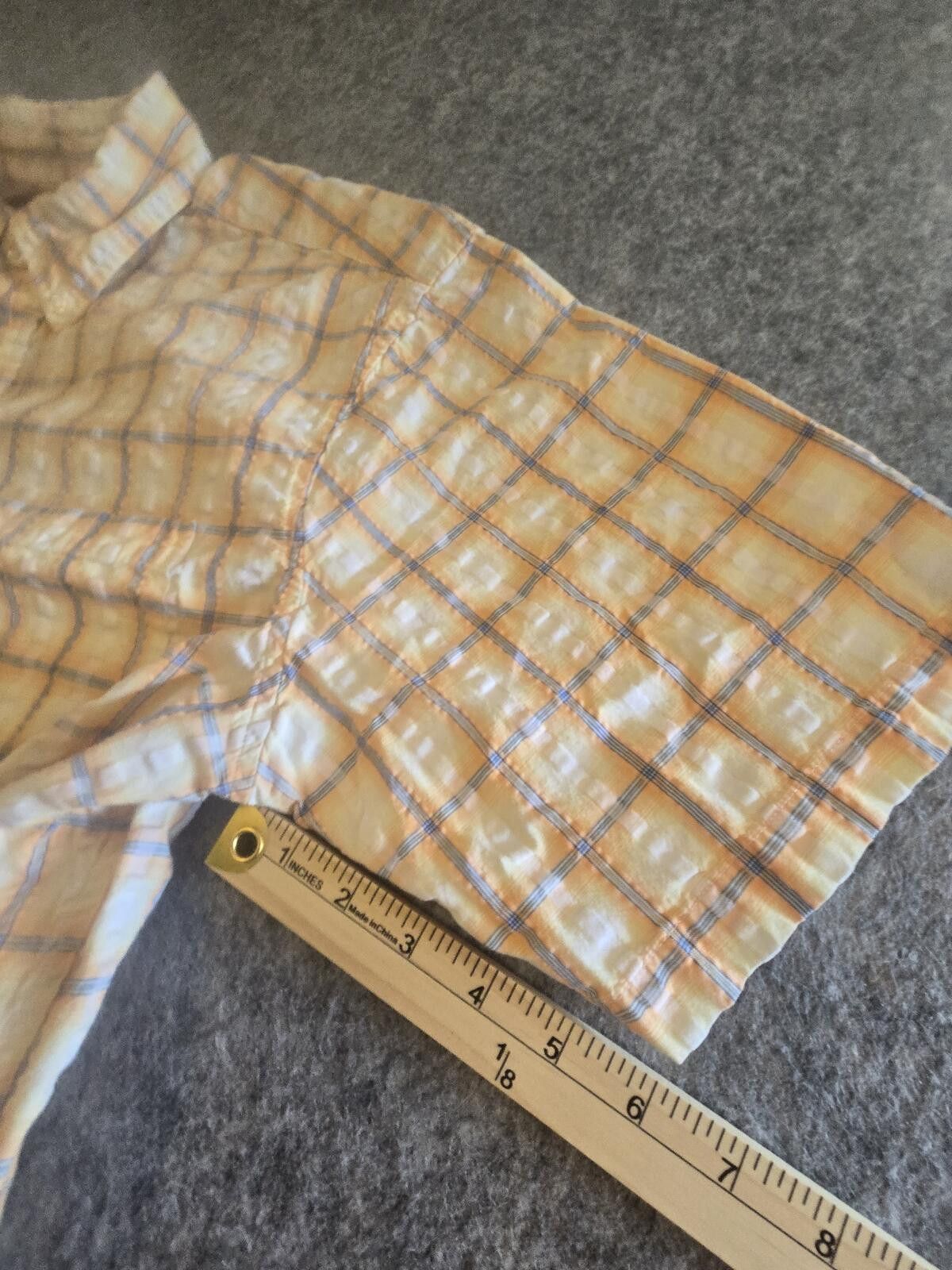 Jos. A. Bank Plaid L Short-sleeve Button-Down Sport Shirt Preppy Skater Size US L / EU 52-54 / 3 - 7 Thumbnail