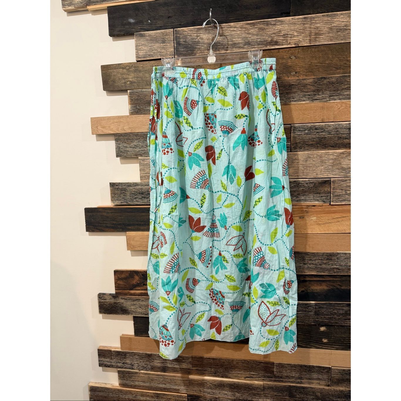 Guru Gudrun Sjoden floral skirt elastic waist size S/M Size 30" / US 8 / IT 44 - 1 Thumbnail