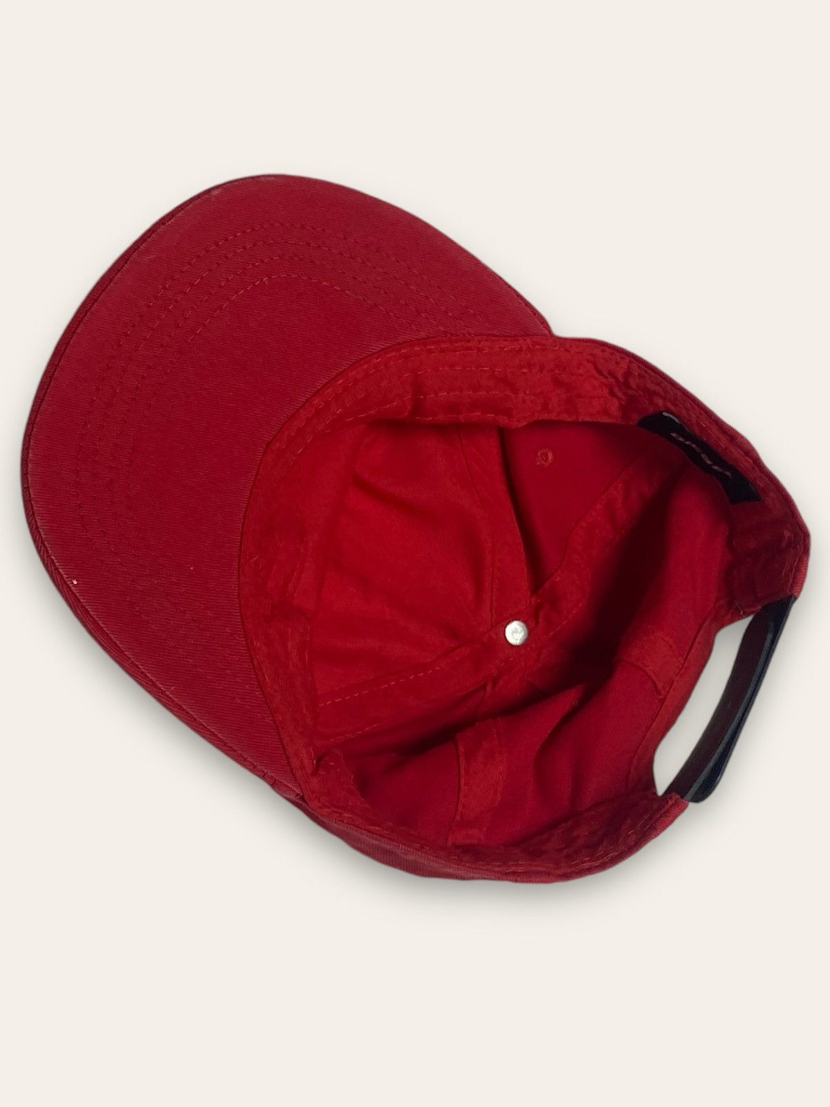 Diesel Vintage DIESEL Big Logo Red Snap Back Cap Y2K Size ONE SIZE - 4 Thumbnail