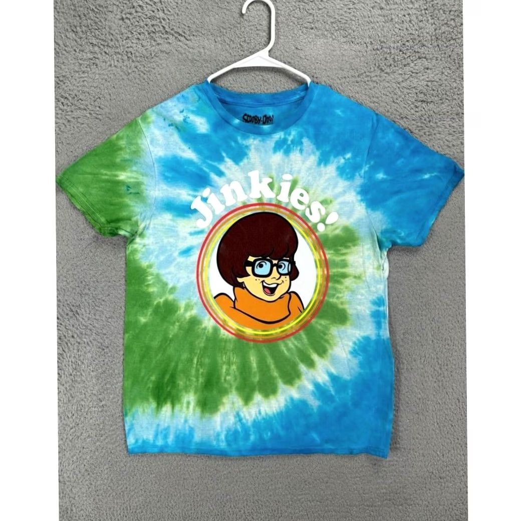 Vintage VINTAGE Hanna Barbera Shirt Women Medium Multi Tie Dye Scooby-Doo Jinkies Tee Ladies NEW Size M / US 6-8 / IT 42-44 - 2 Thumbnail